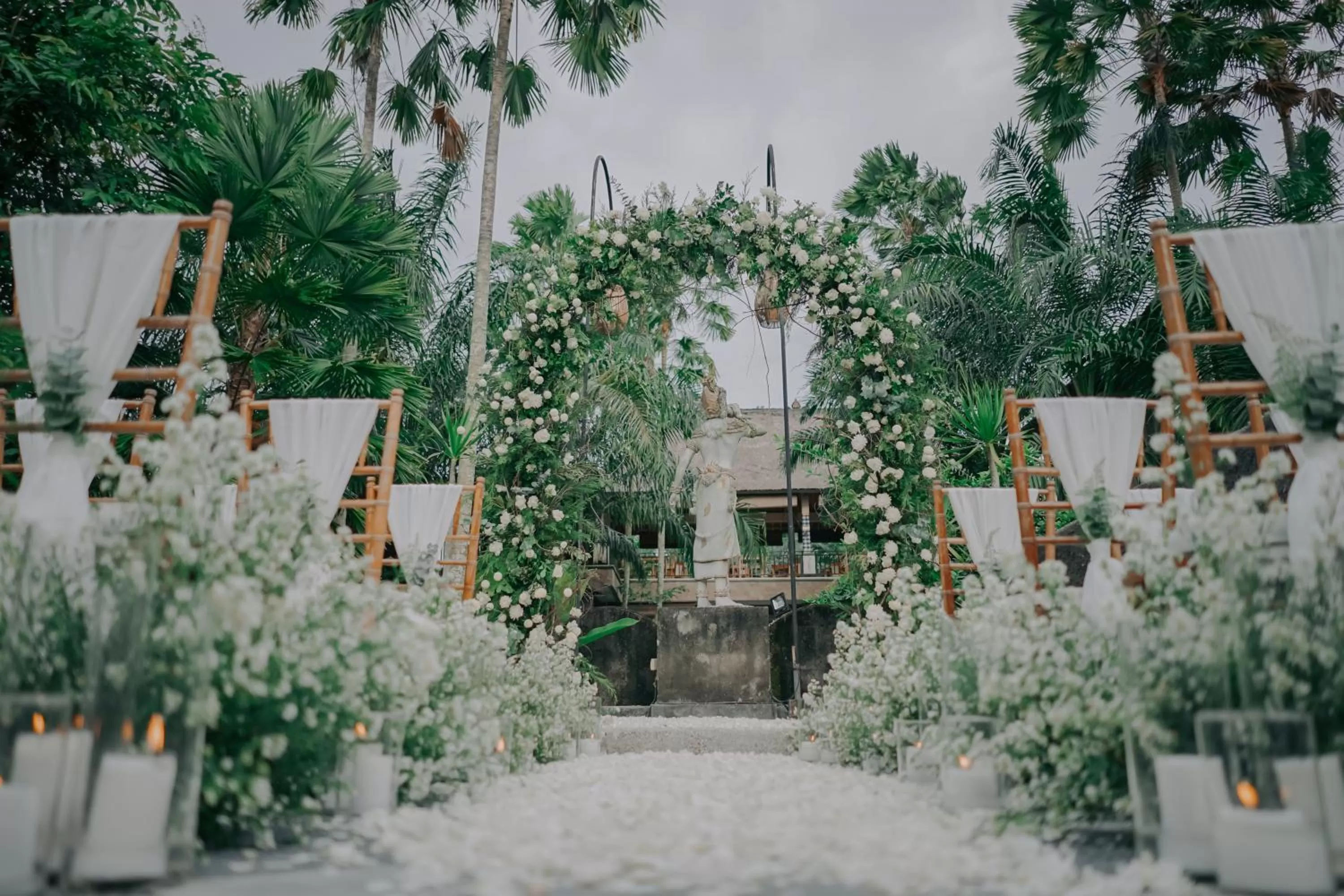 Garden view in The Sankara Resort & Spa