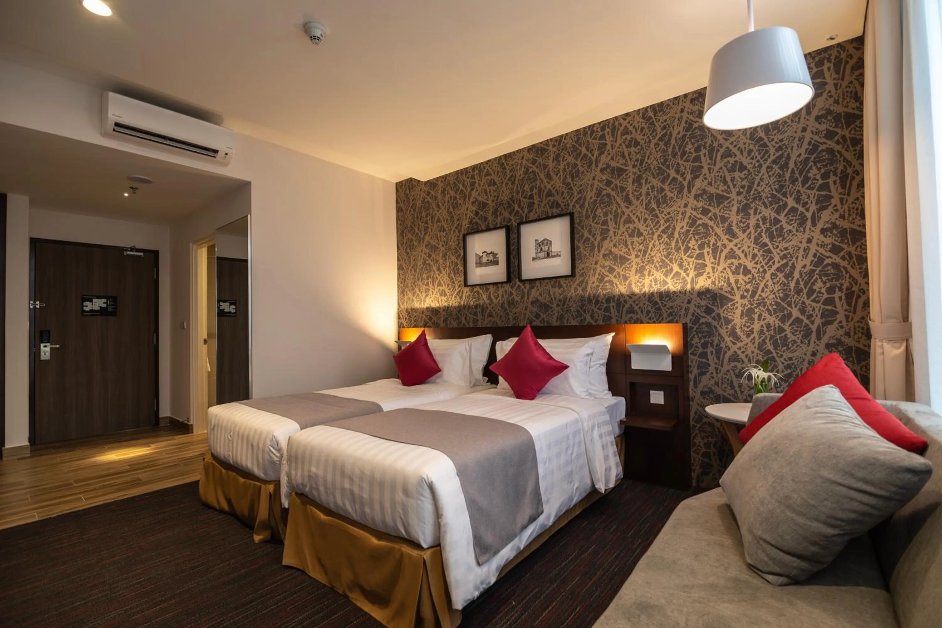 Bed in Ramada Meridin Johor Bahru