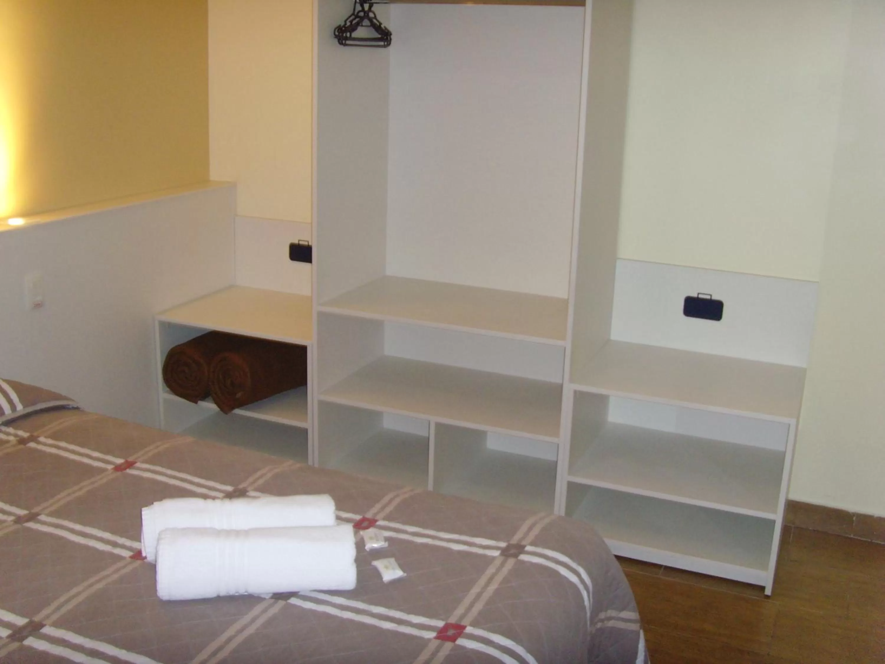 Decorative detail, Bed in Hotel Erechim