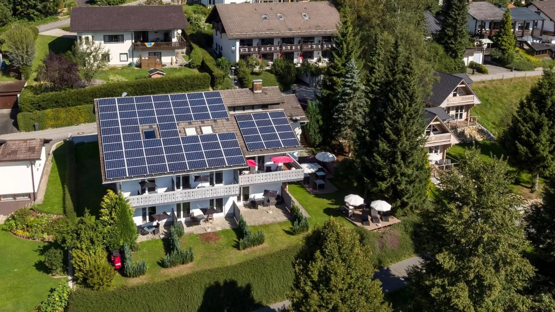 Bird's eye view in Suit' & Frühstück Zum Latschen - Adults Only