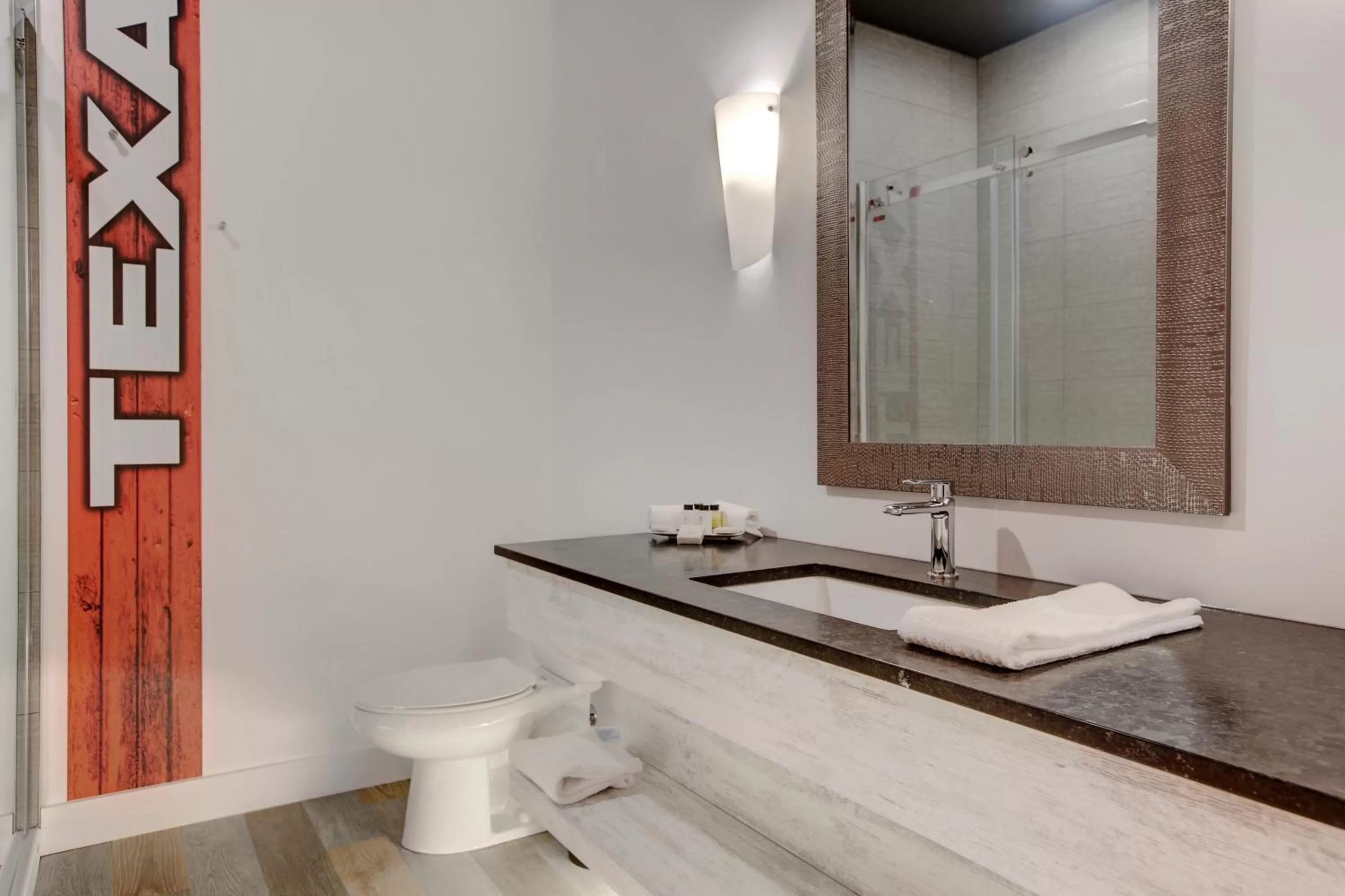 Bathroom in Hotel Historique Route 66