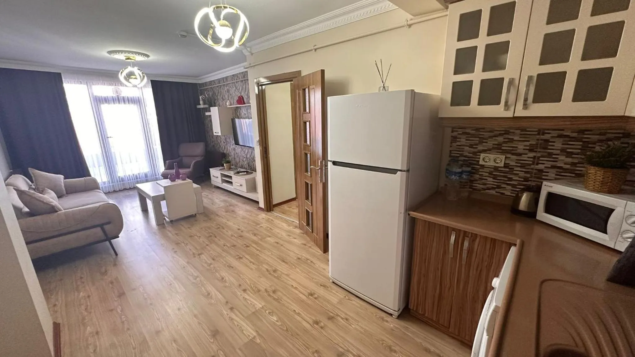 Living room in Overland Residence