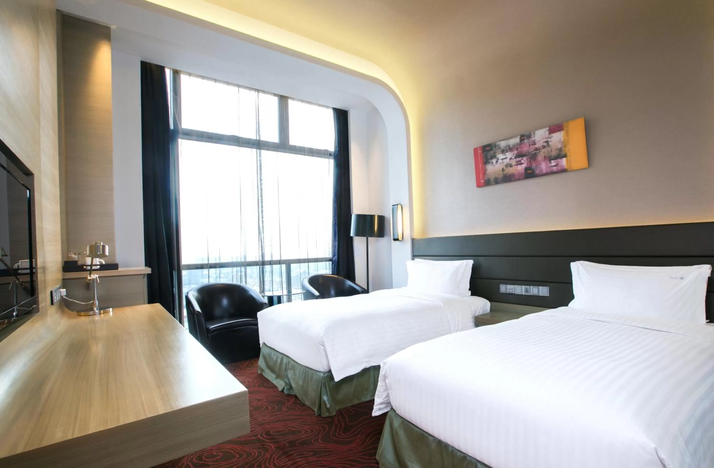Bed in Holiday Inn Shanghai Songjiang by IHG - Miaoqian Street