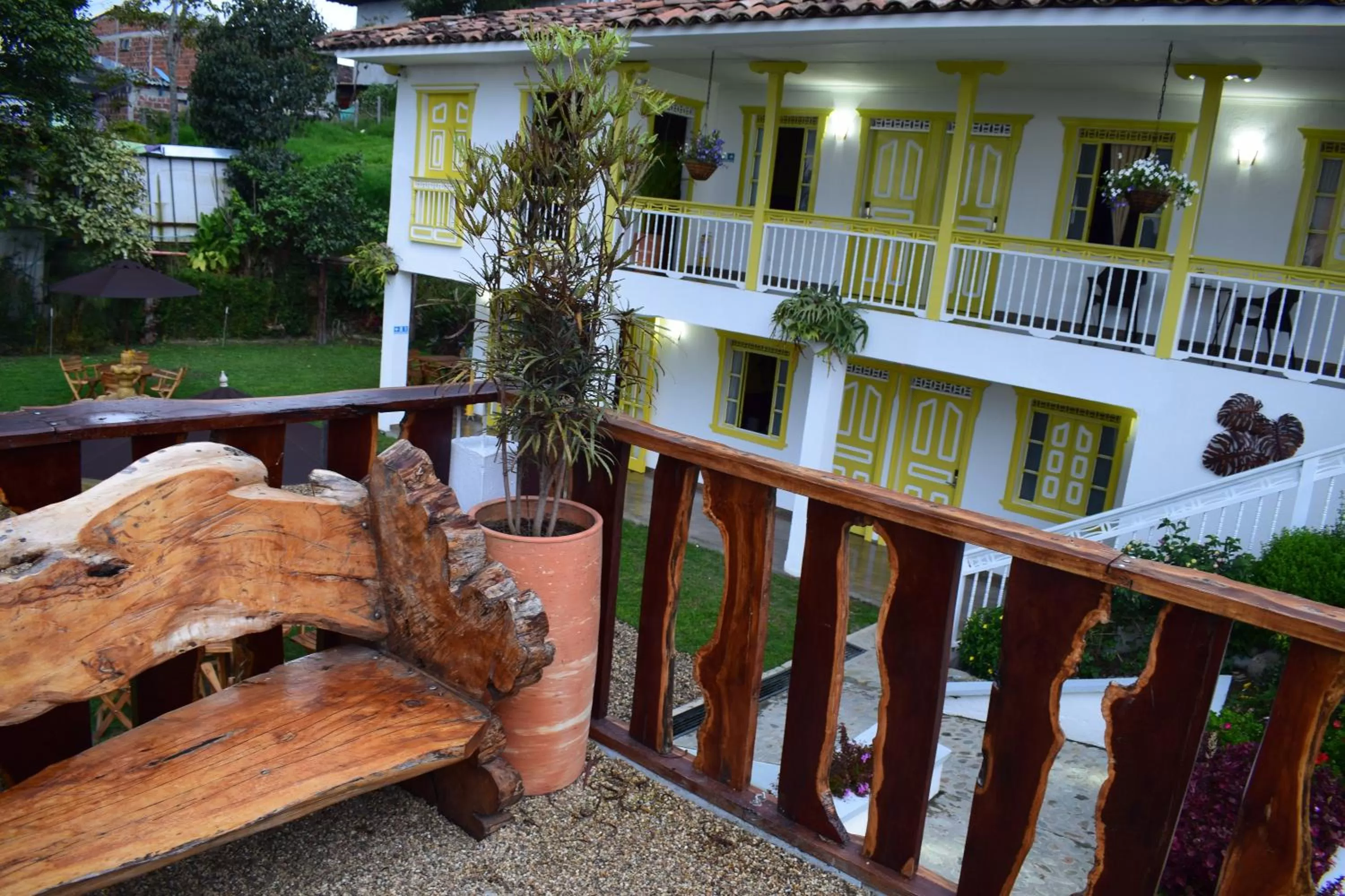 Balcony/Terrace in Hotel Salento Plaza