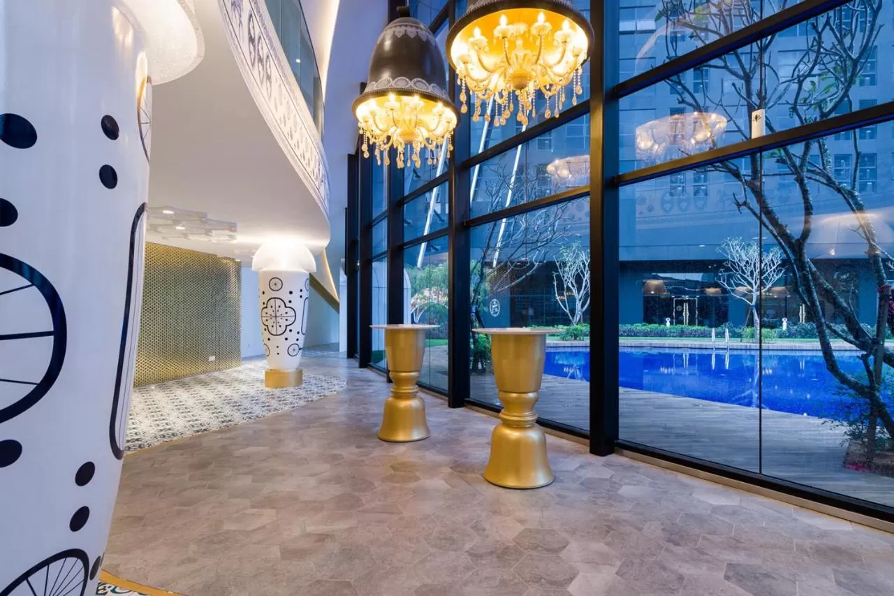 Pool view in Arte Mont Kiara Hotel Suite