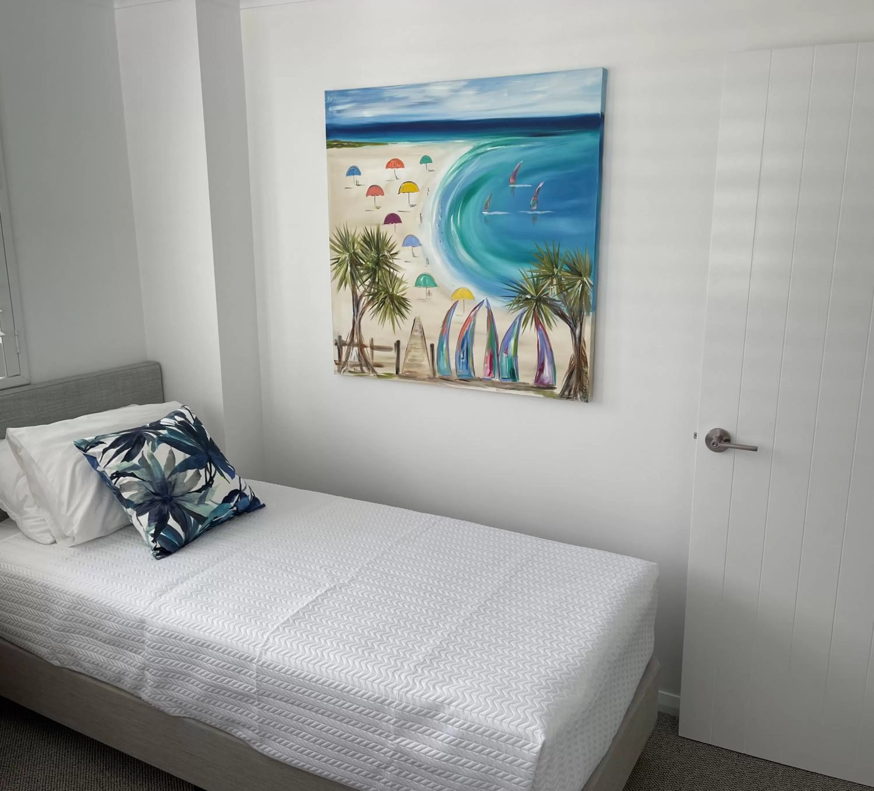 Bed in Pacific Beach Resort