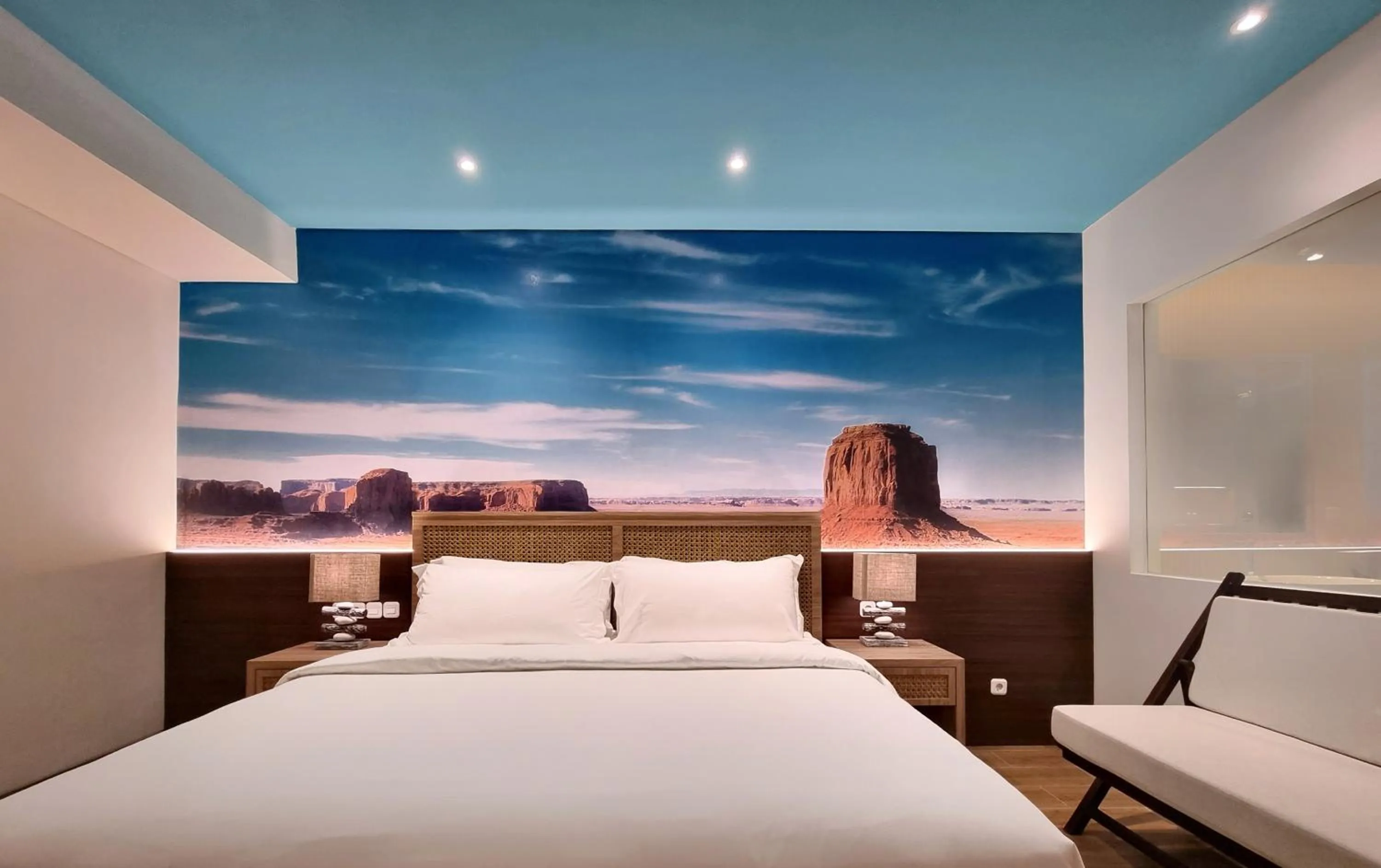 Bedroom, Bed in Hemangini Hotel Bandung