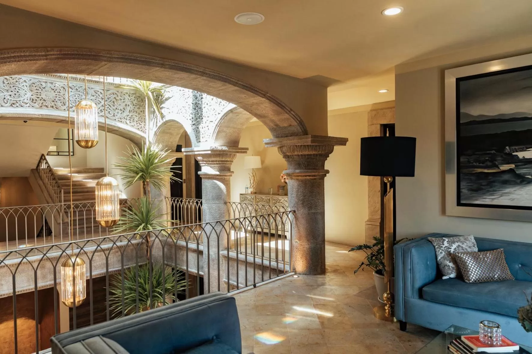 Communal lounge/ TV room in El Golpe de Vista