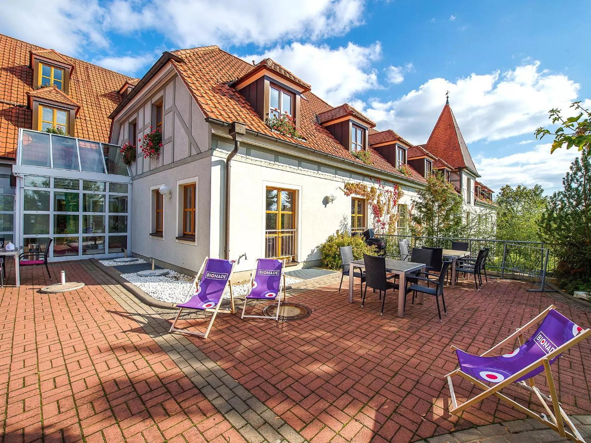 Balcony/Terrace, Property Building in Prisma Hotel Rhönblick