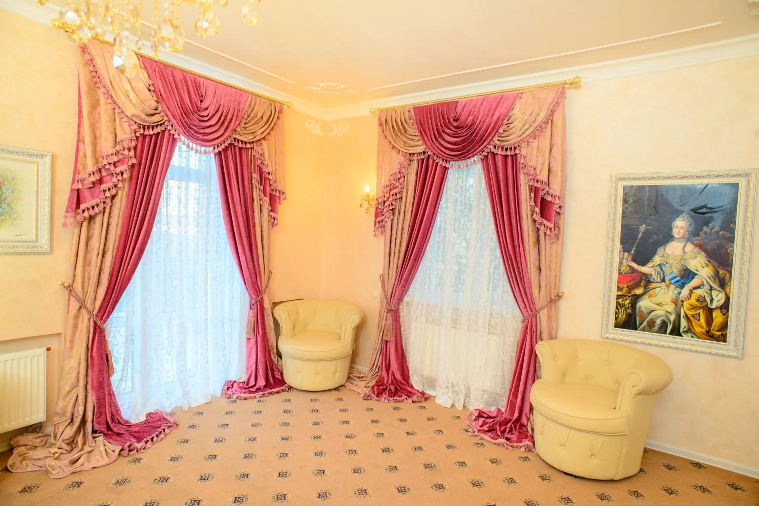 Decorative detail, Seating Area in Petrovskyi Brovar