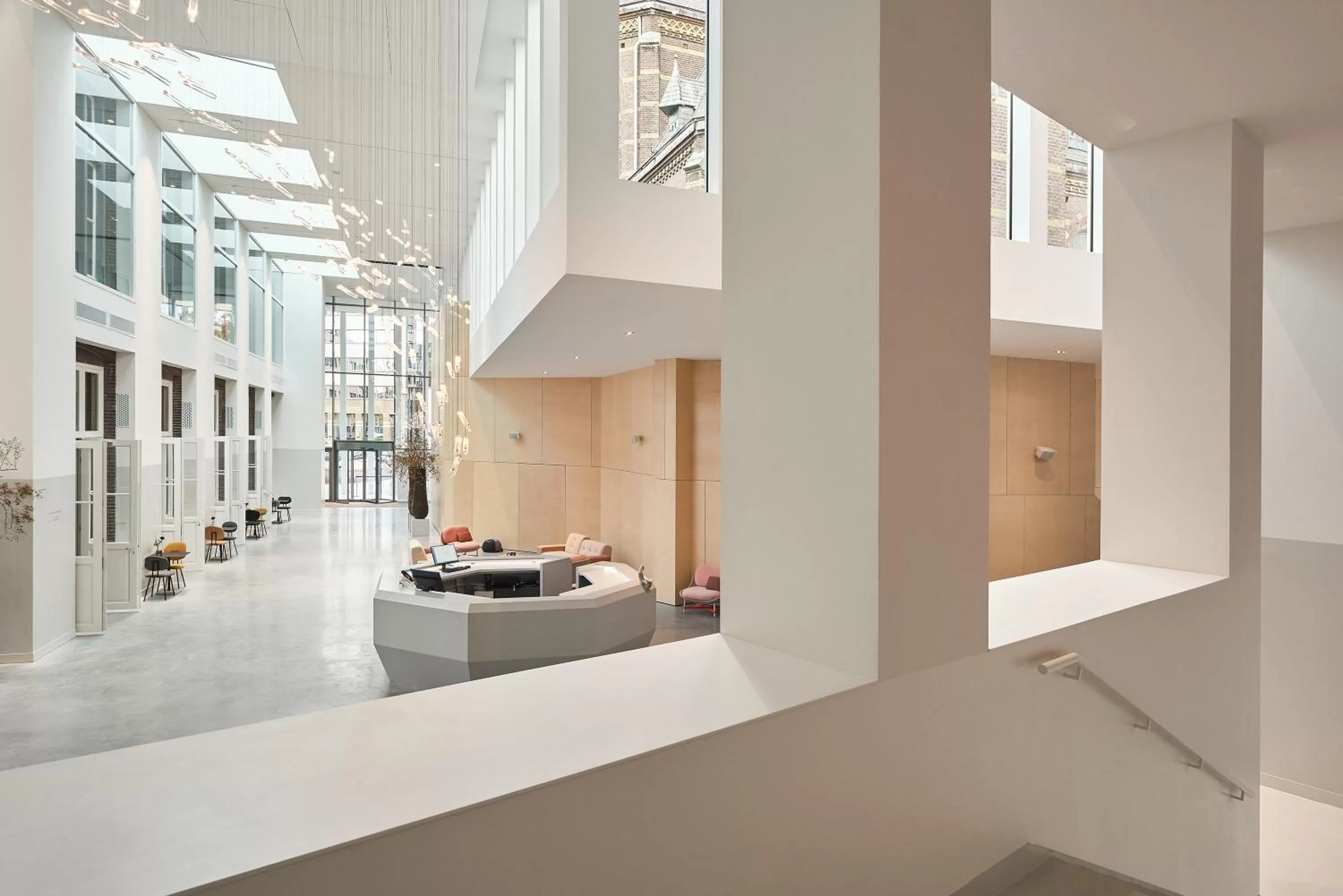 Lobby or reception in Hotel Mariënhage