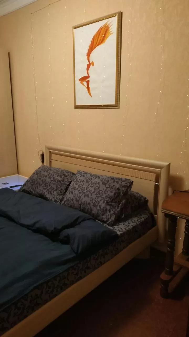 Seating area, Bed in Alaska Fox