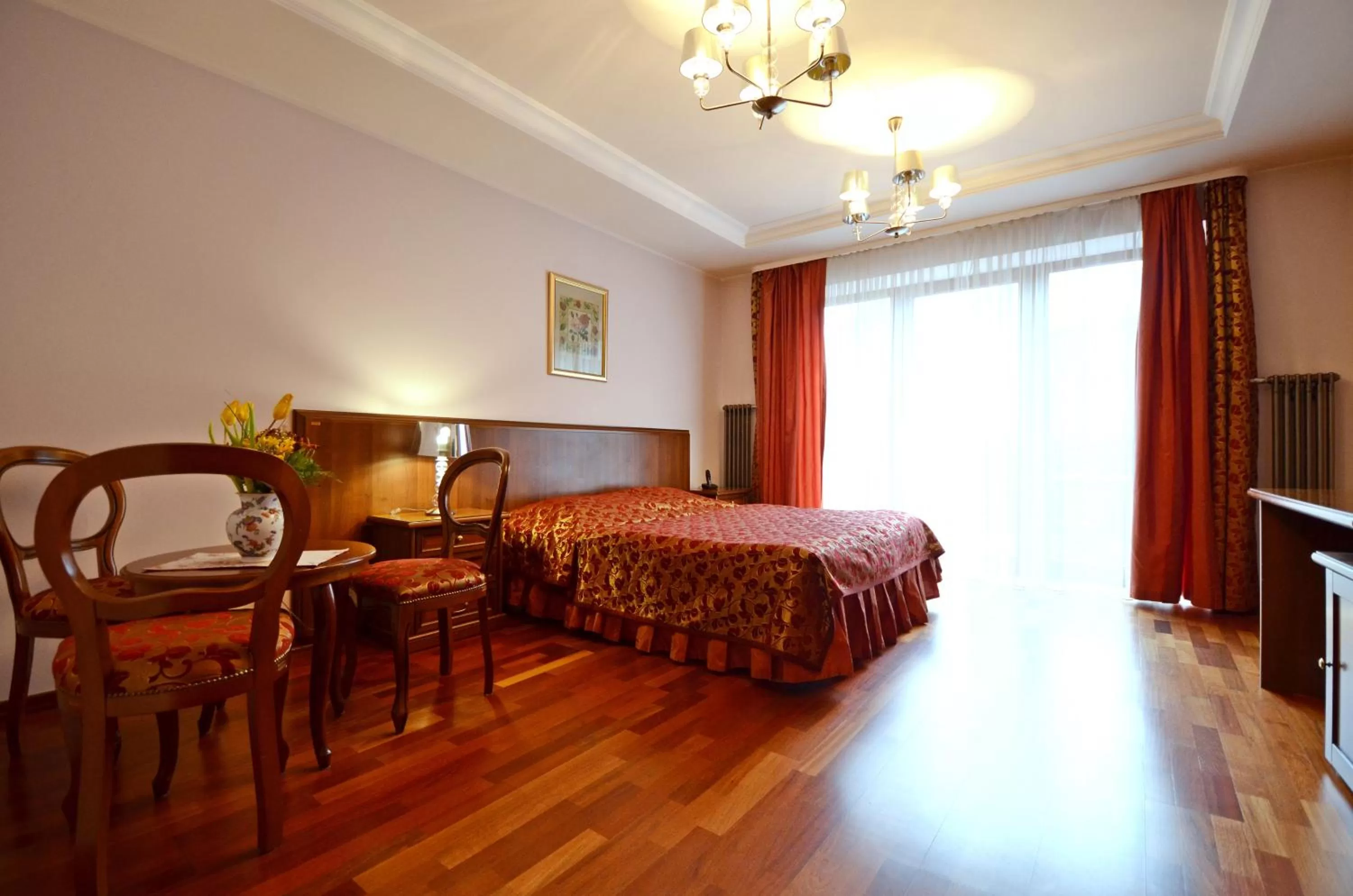 Bed in Pensjonat Nad Rzeką