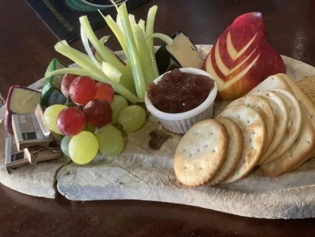 Food and drinks in The Lilly Restaurant With Rooms