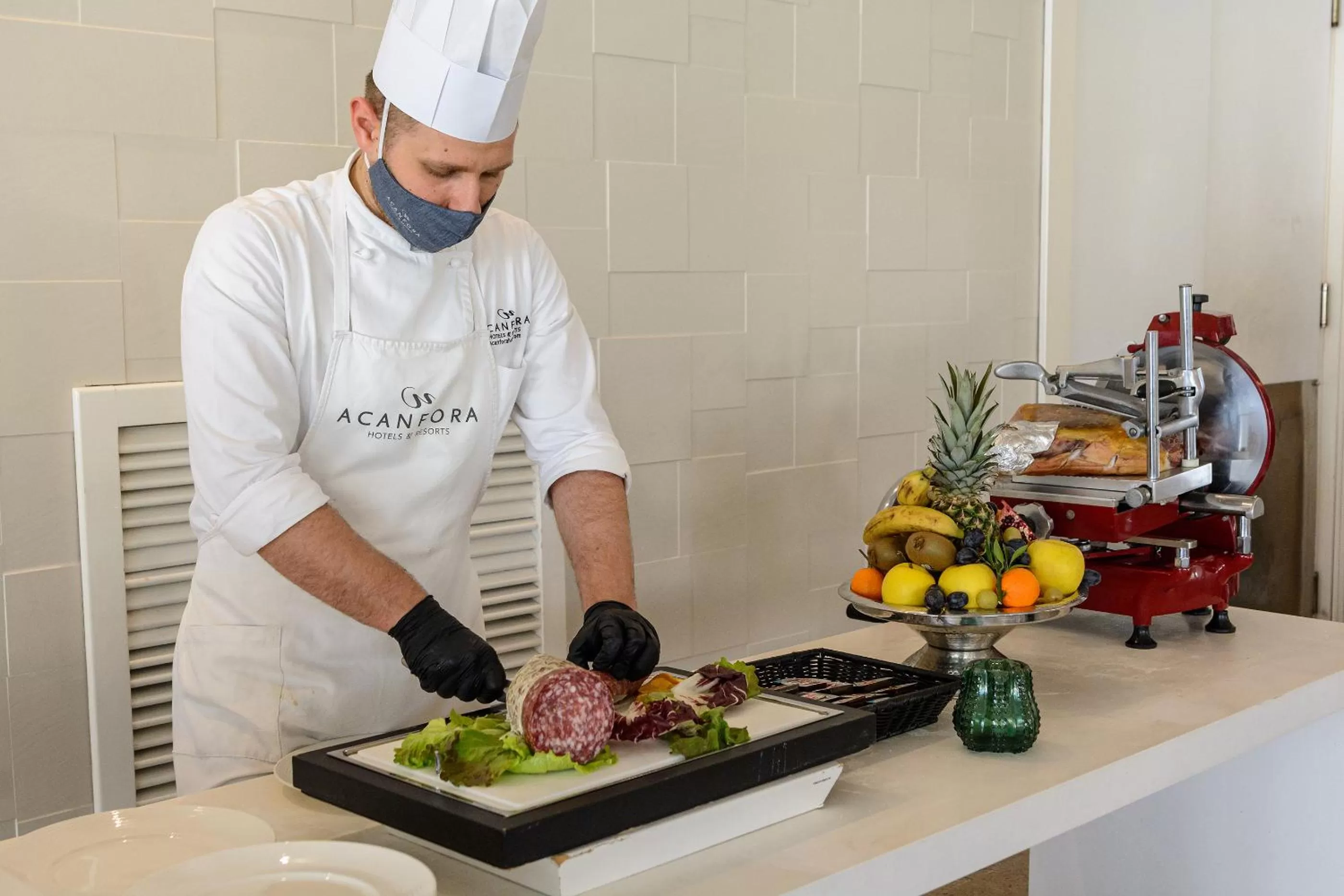 Continental breakfast in Mec Paestum Hotel