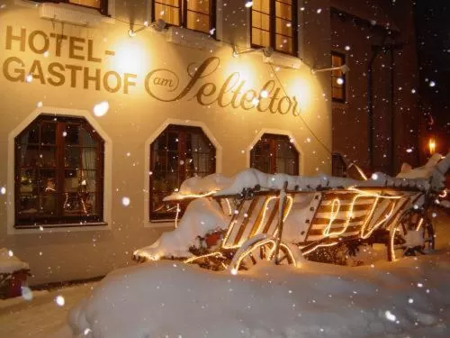 Winter in Hotel Gasthof am Selteltor