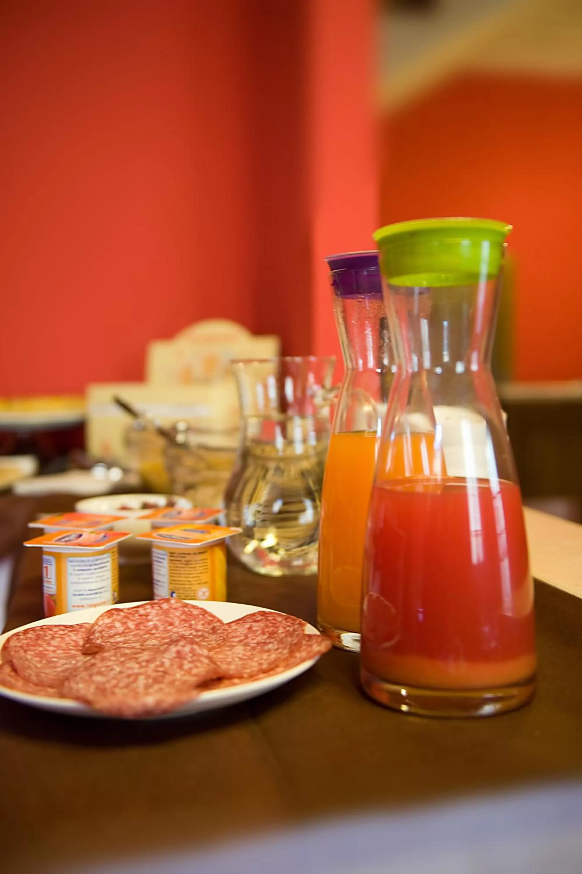 Food and drinks in Hotel Properzio