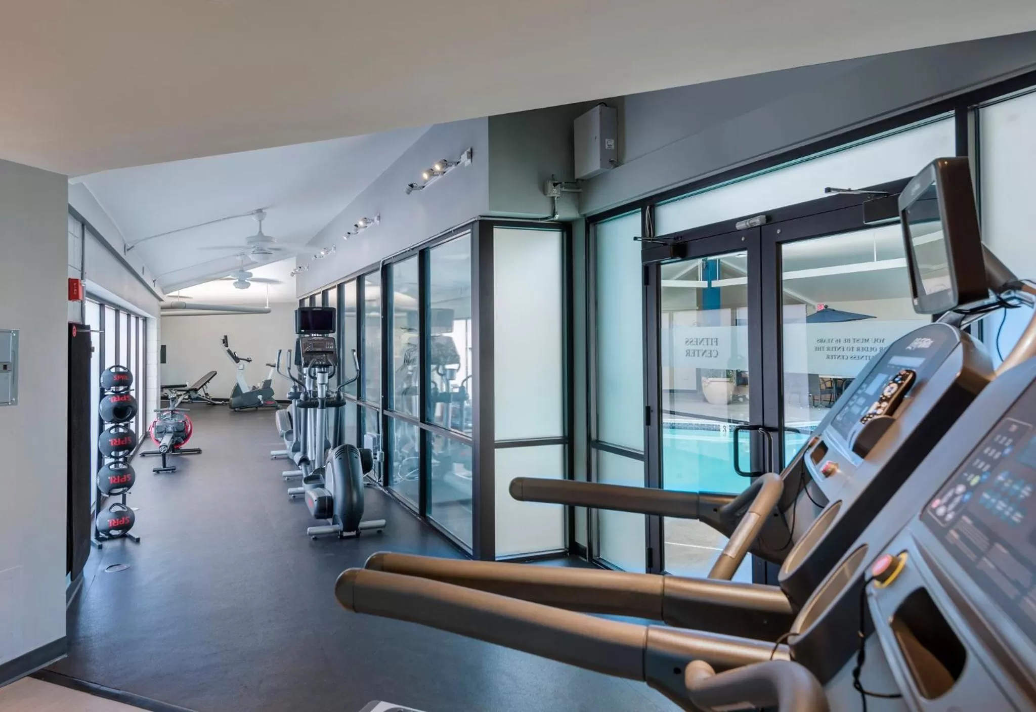 Fitness centre/facilities in Crowne Plaza Providence-Warwick (Airport) by IHG