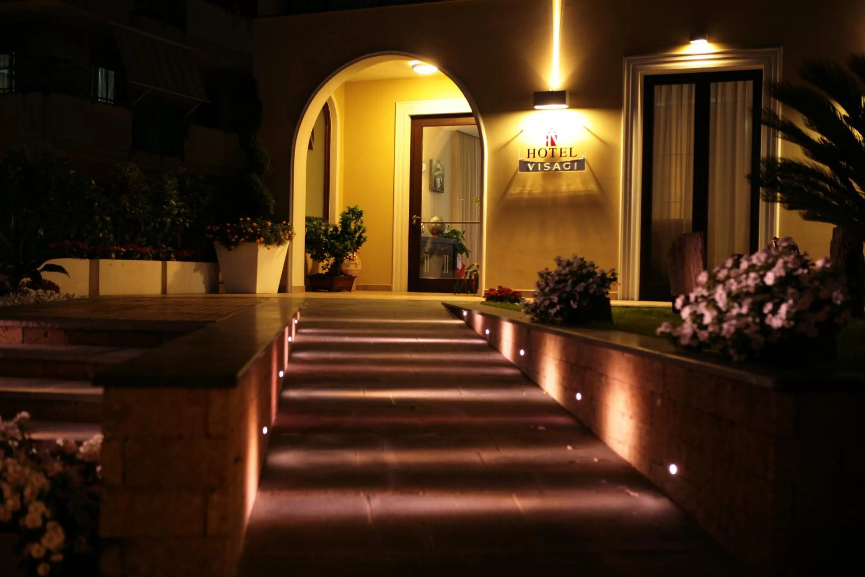 Facade/entrance in Hotel Visagi