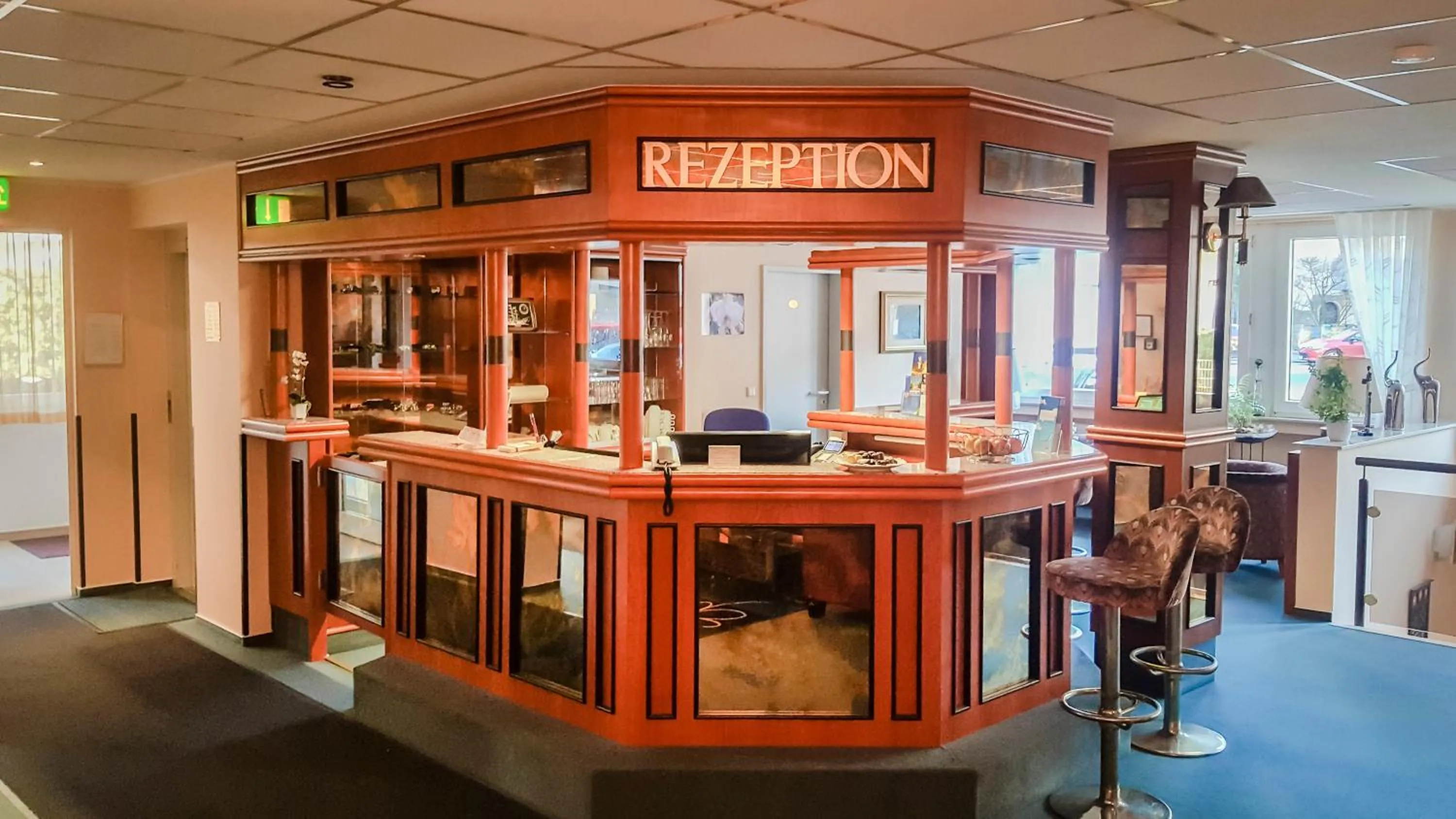 Decorative detail in Hotel Am Düsseldorfer Platz