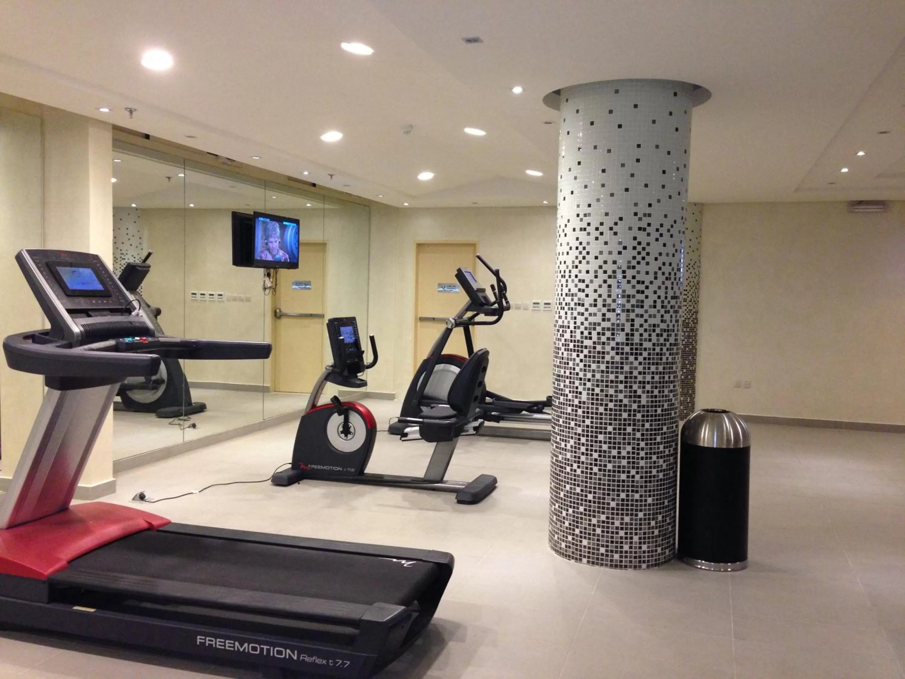 Fitness centre/facilities in Mandarin Alshamal Hotel Apartments