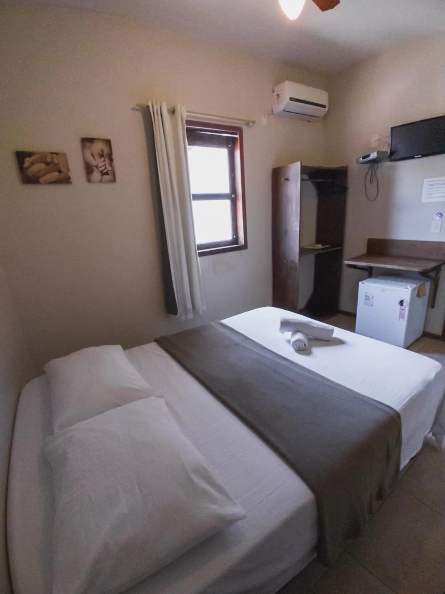 Bed in Pousada La Cabana