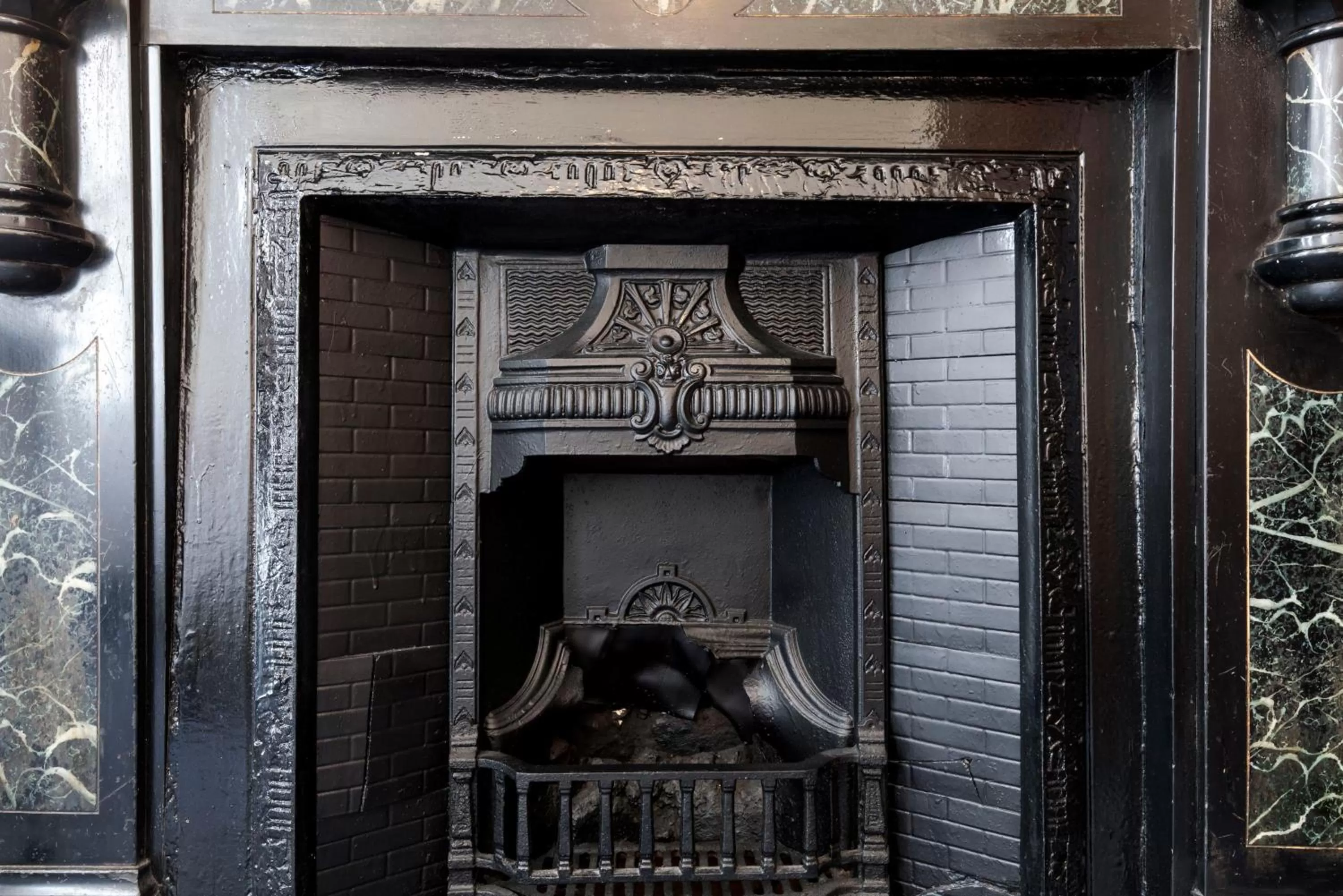 Decorative detail in St Athans Hotel