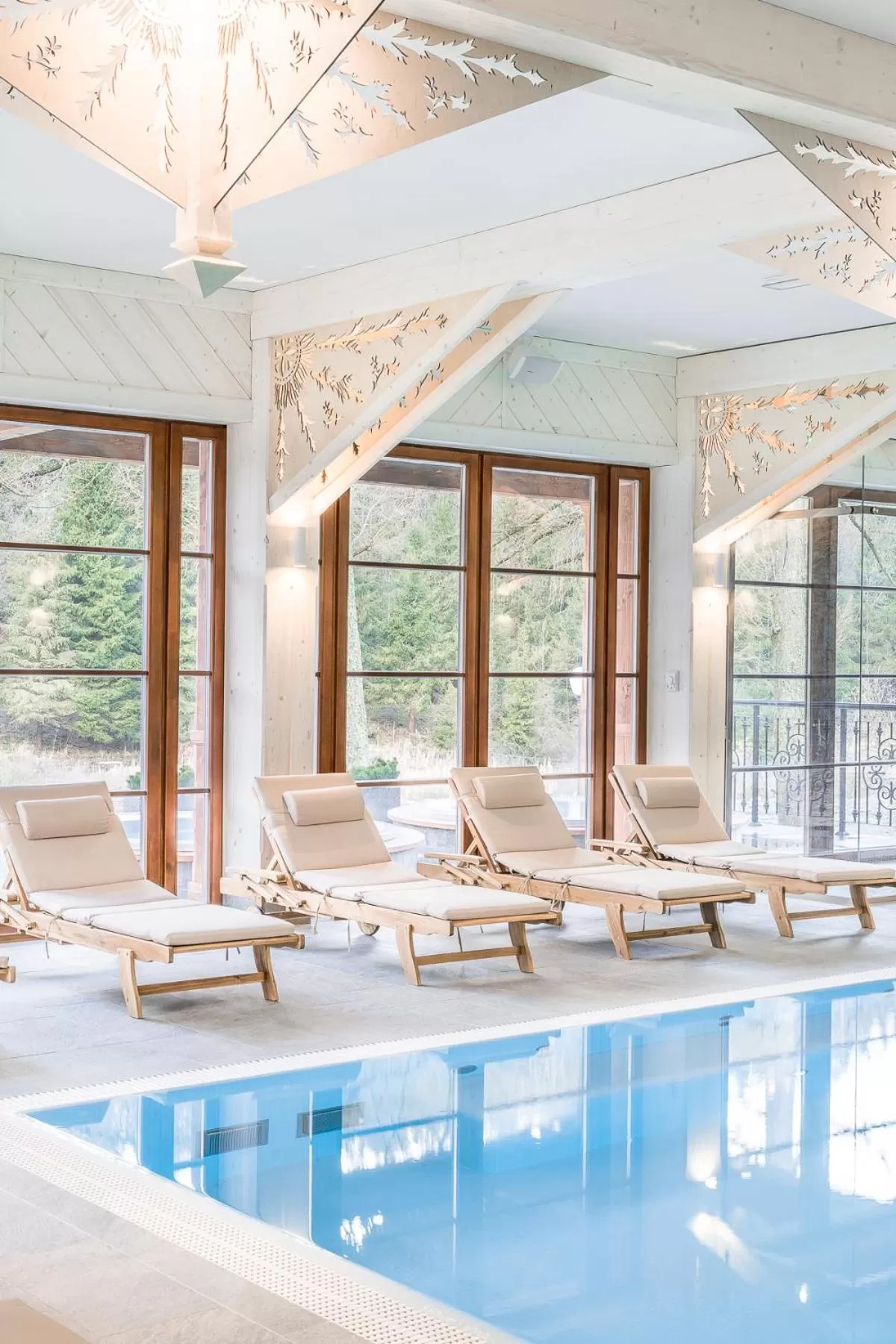 Swimming pool in Aries Hotel & SPA Wisła