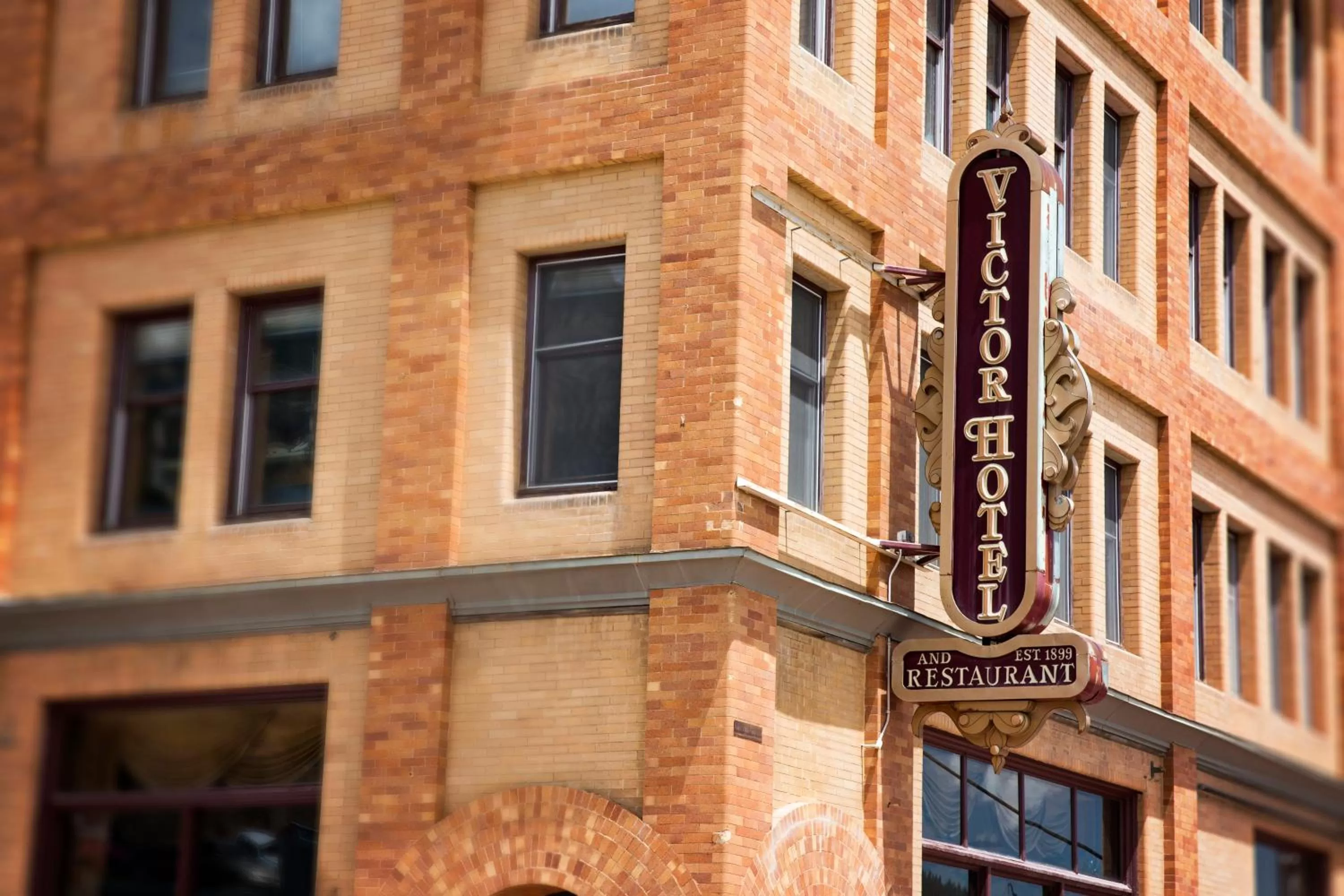 Property logo or sign in The Victor Hotel