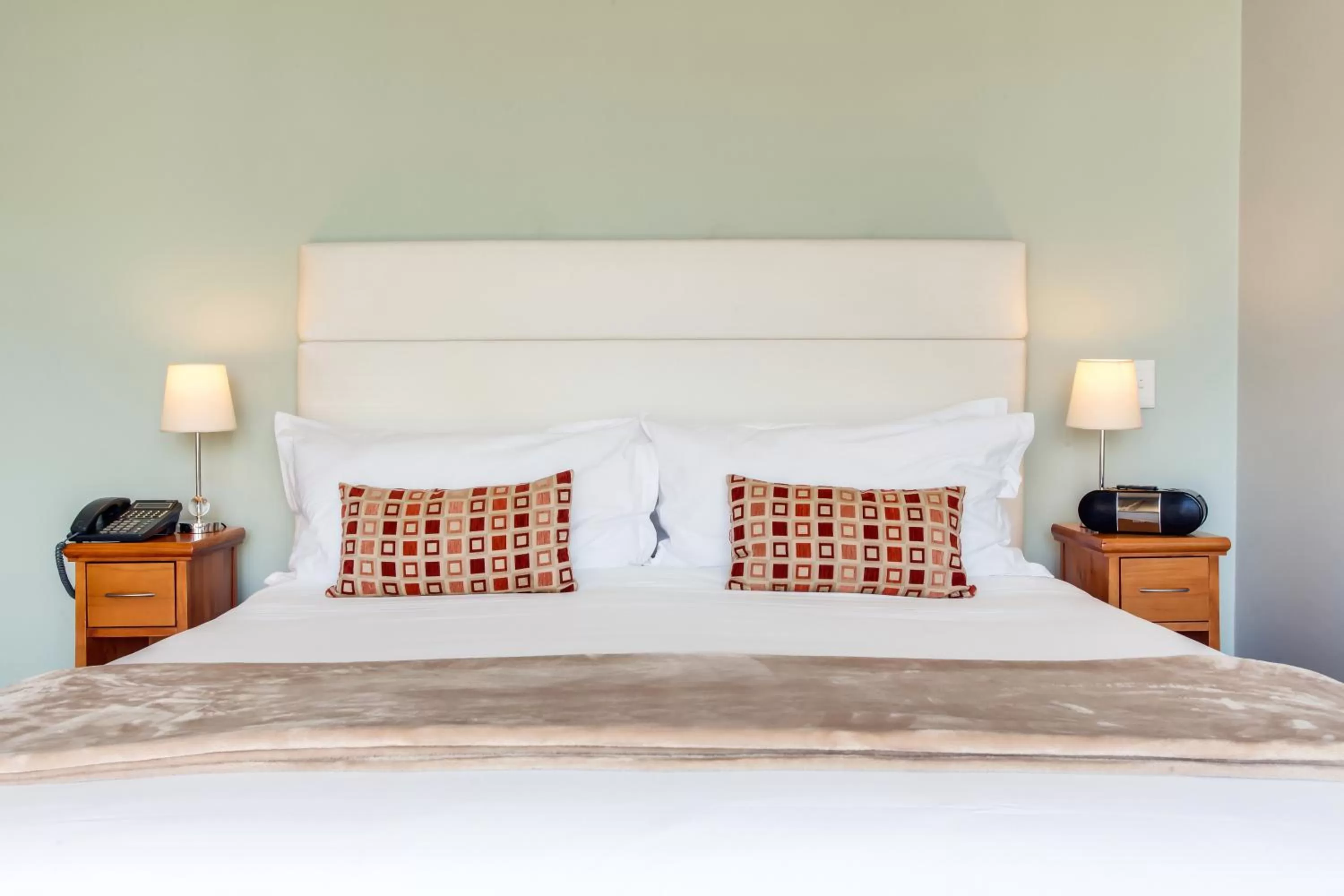 Bed in The One 8 Hotel in Green Point - Solar Power