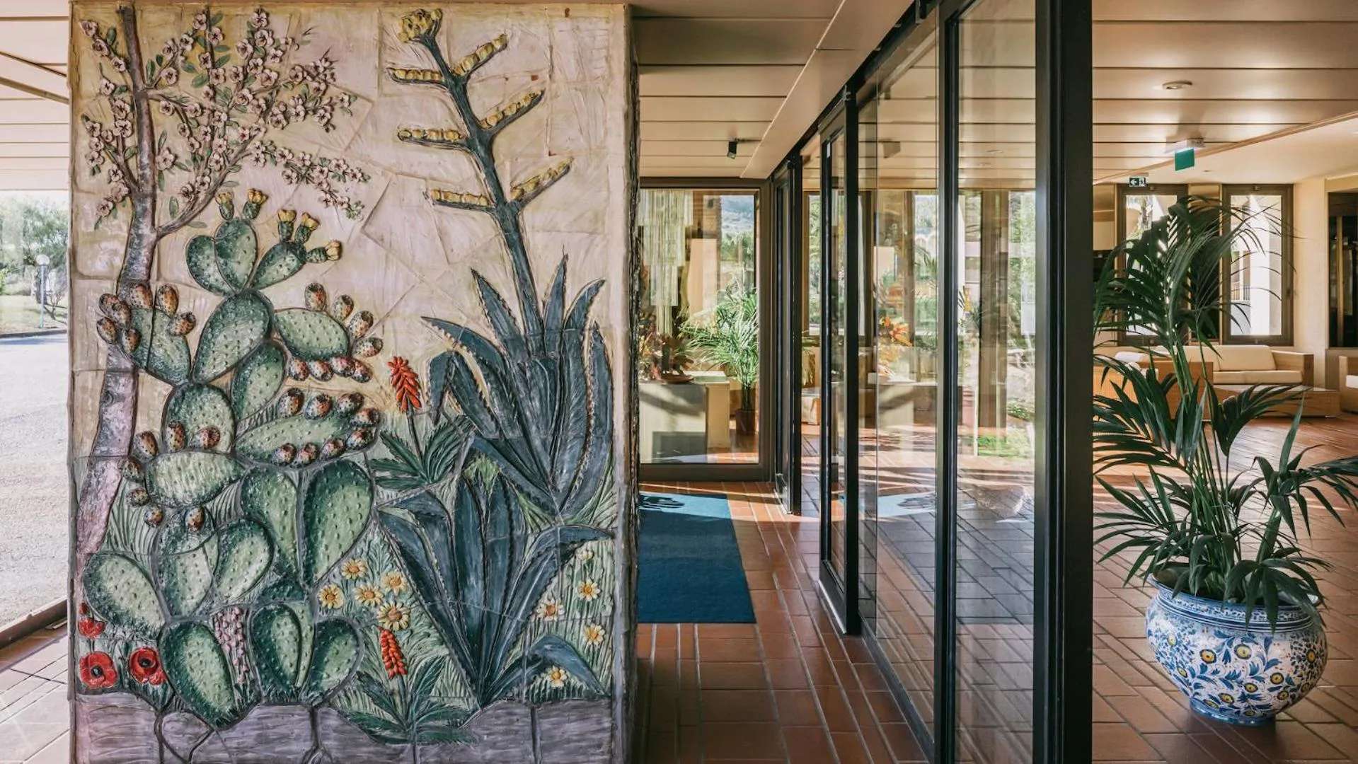 Lobby or reception in MClub Alicudi