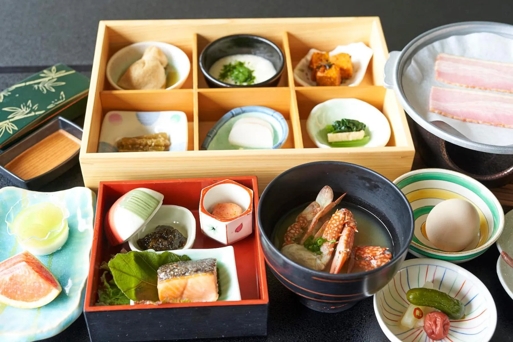 Breakfast in Kasuitei Ooya