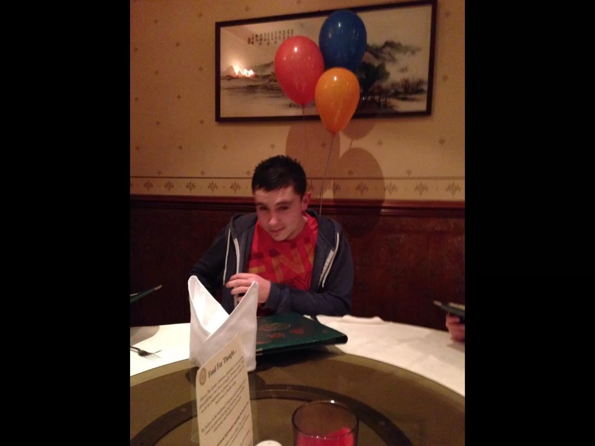 People in Garden Hotel