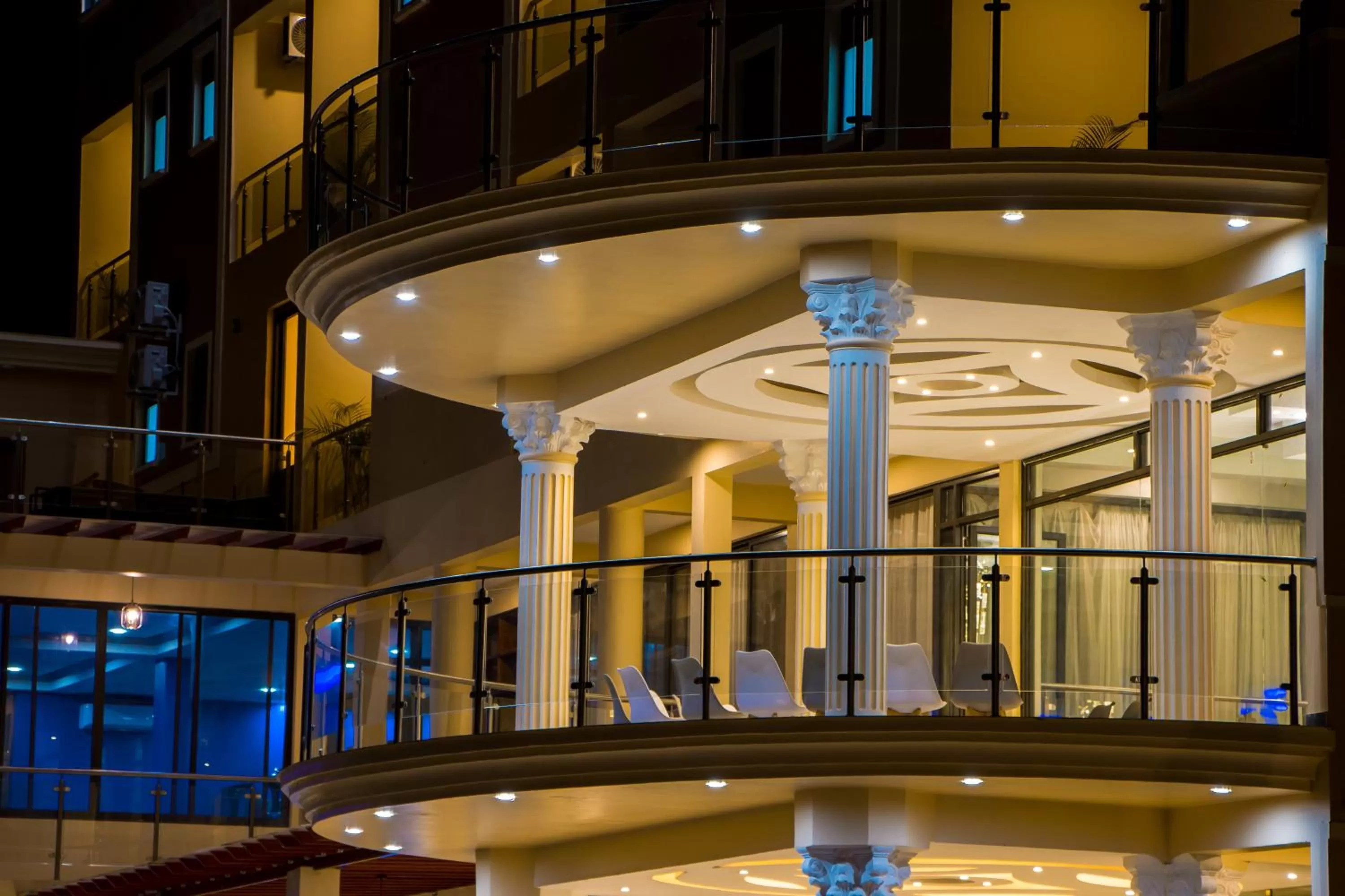 Lobby or reception in Hotel Horizon Entebbe