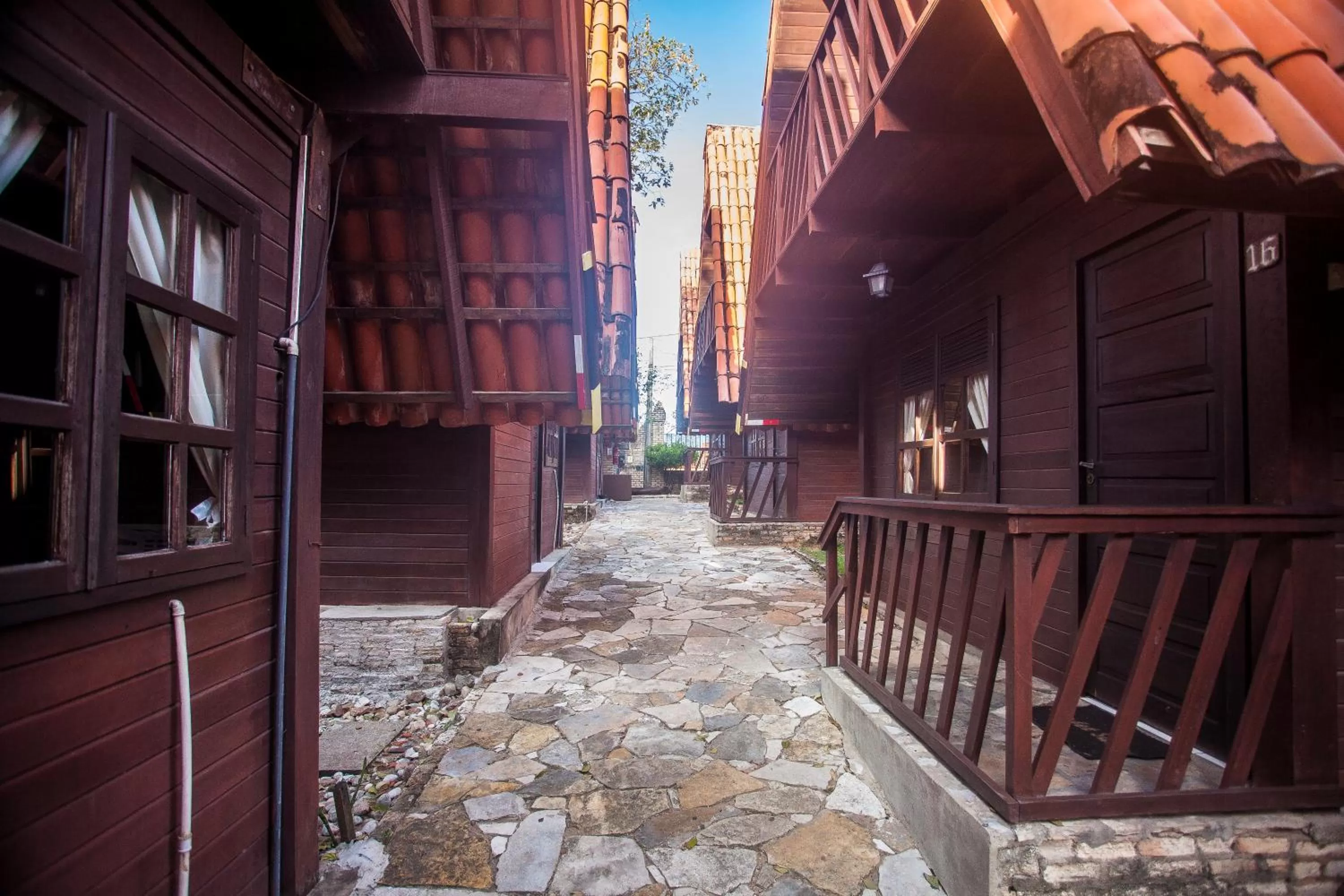 Facade/entrance in Chalet Suisse