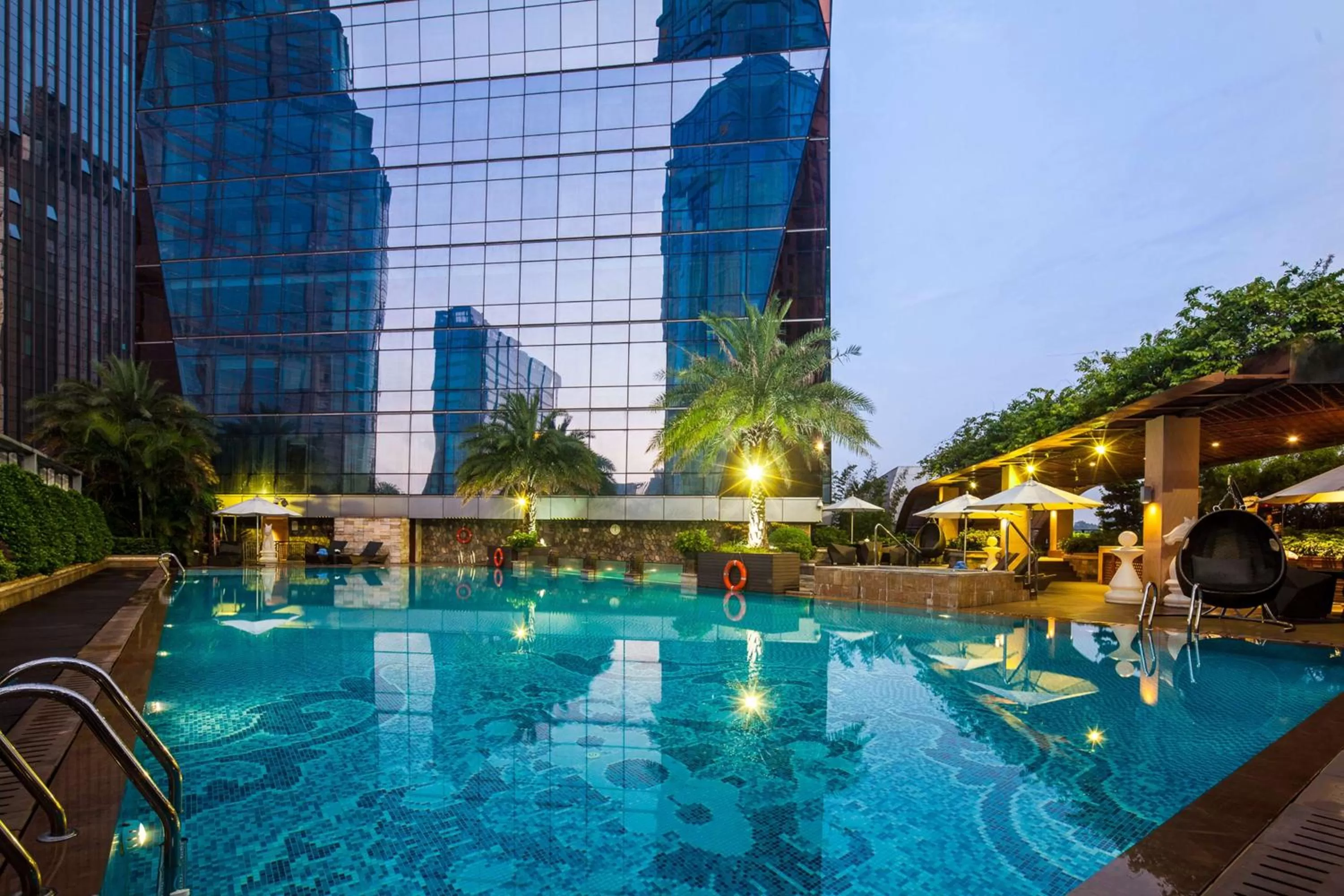 Pool view in DoubleTree by Hilton Guangzhou - Near Beijing Road Pedestrian Street