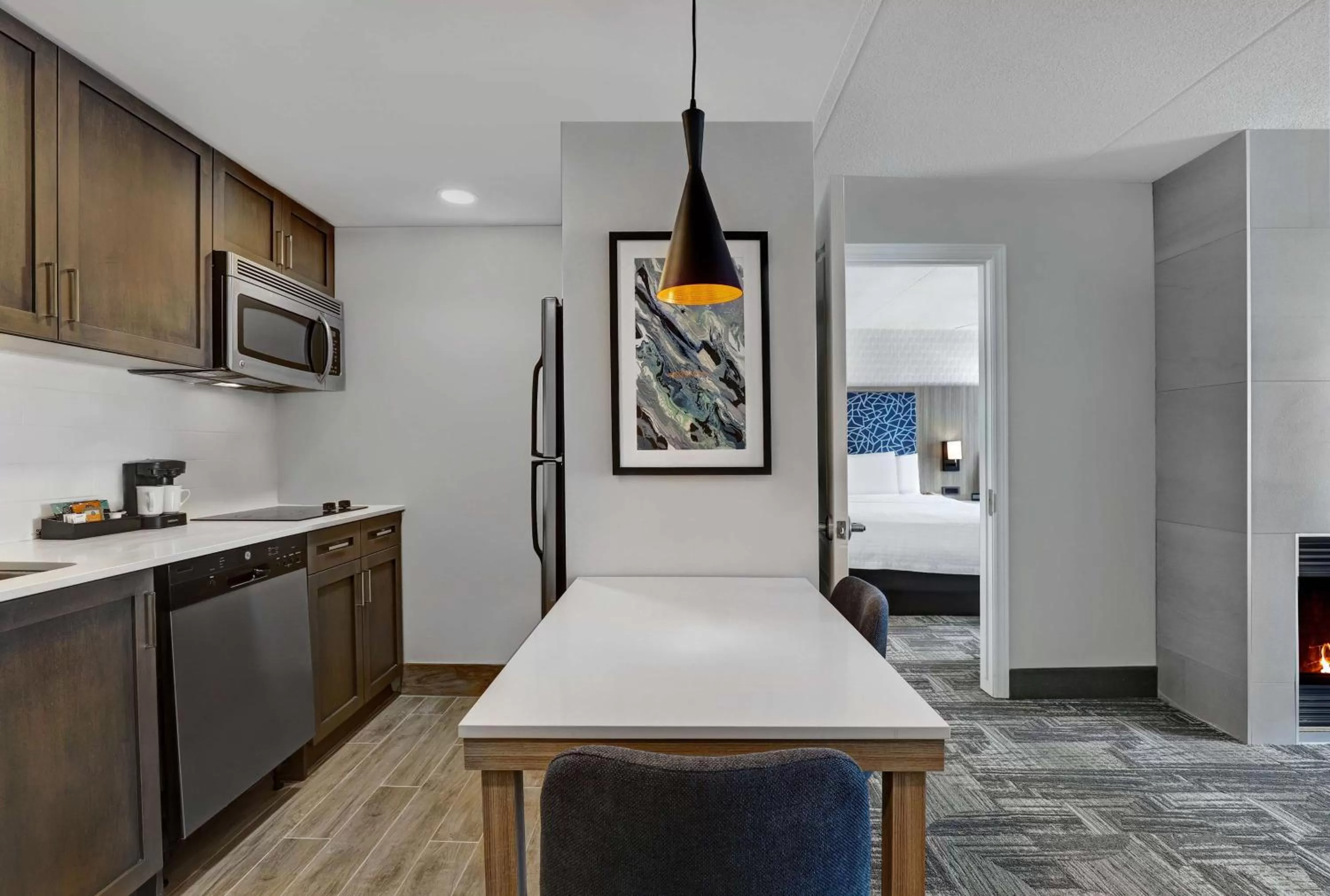 Kitchen or kitchenette in Homewood Suites by Hilton London Ontario