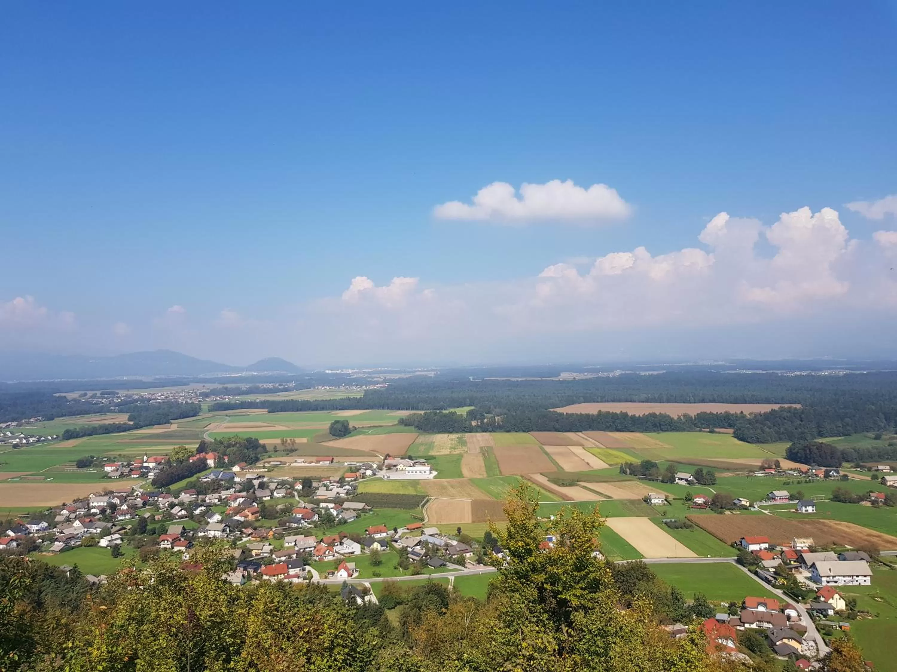 Natural landscape, Bird's-eye View in Gostisce Jezero