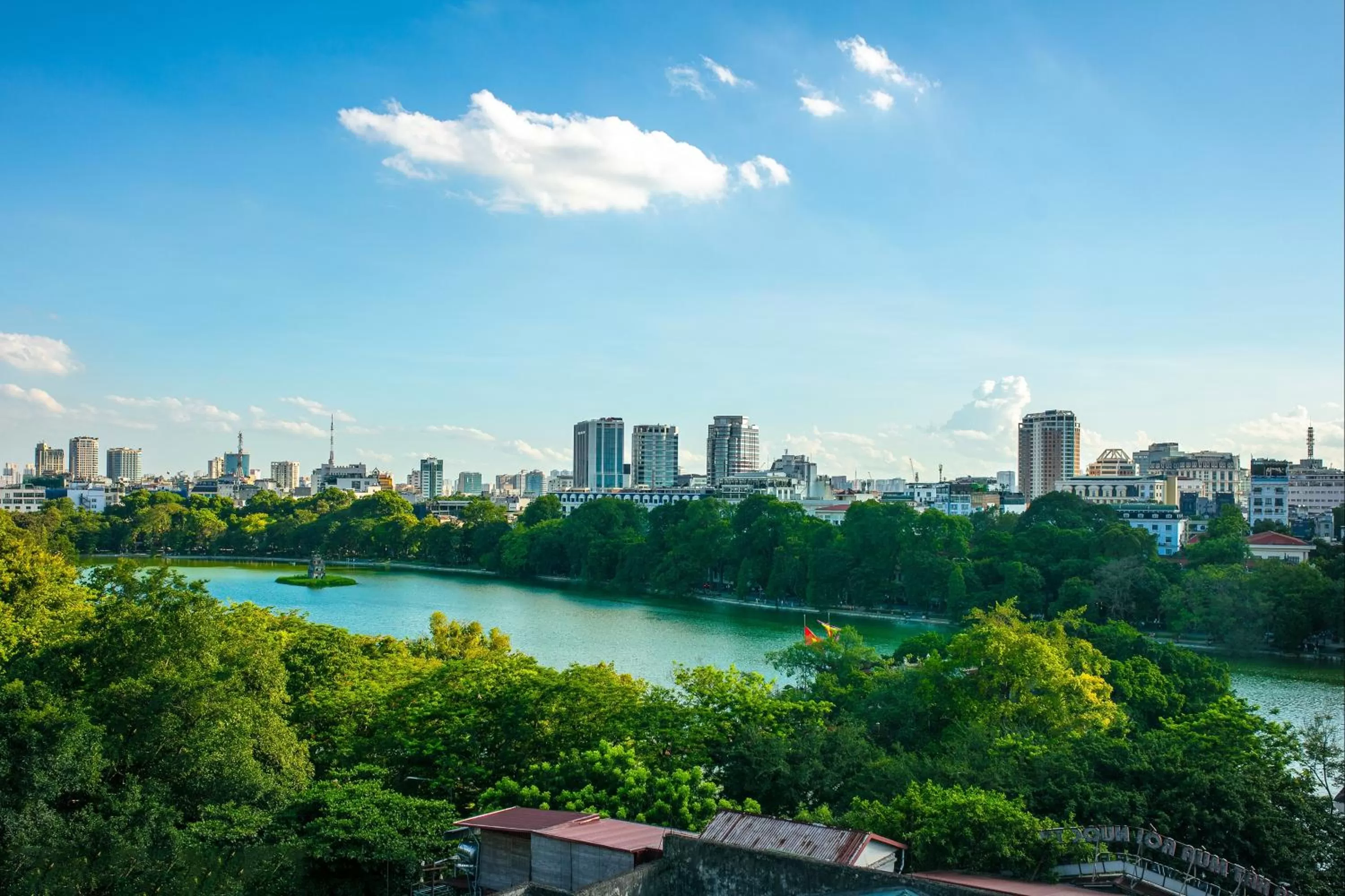 Lake view in La Selva Premium Hotel