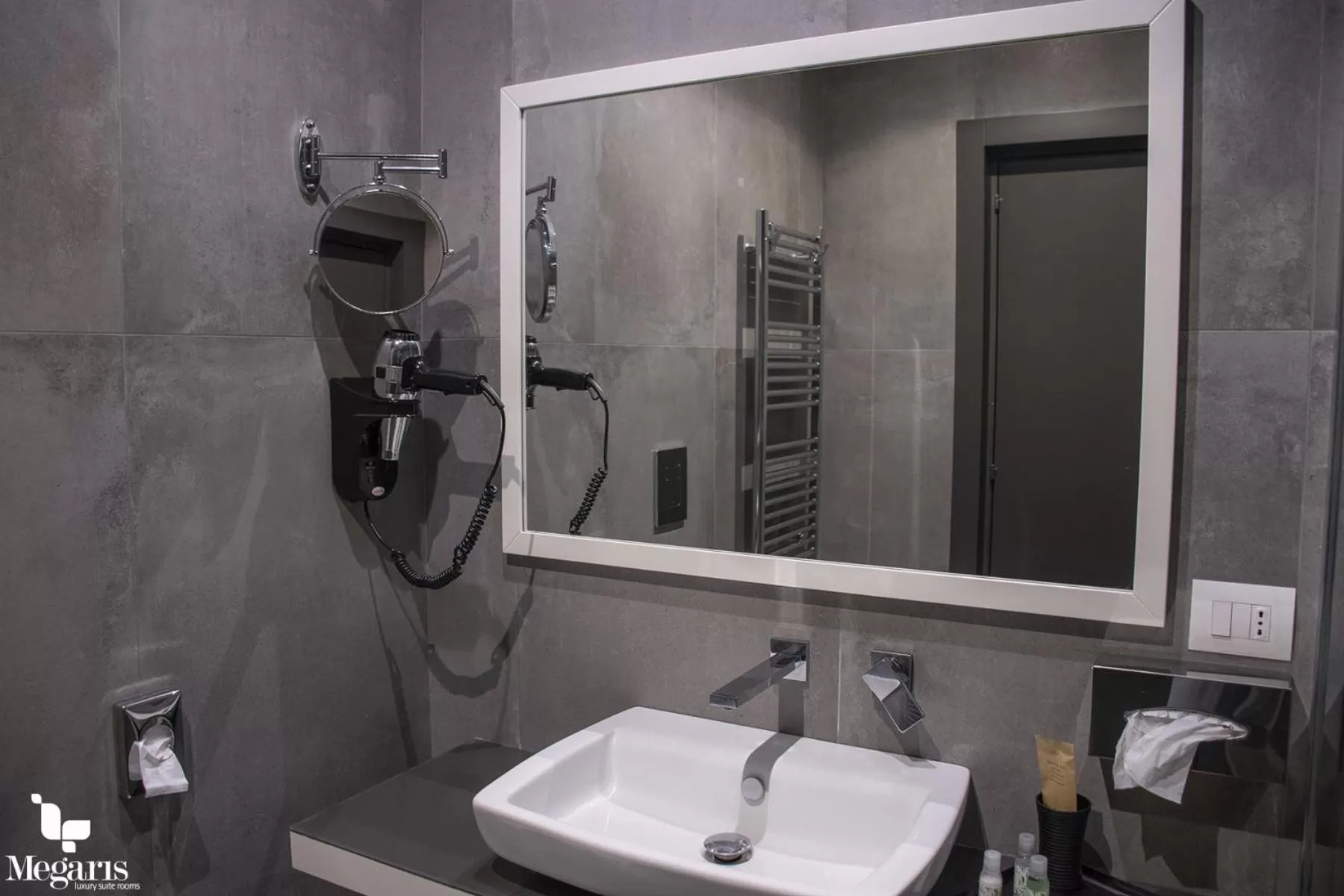 Bathroom in Megaris Luxury Suite Rooms