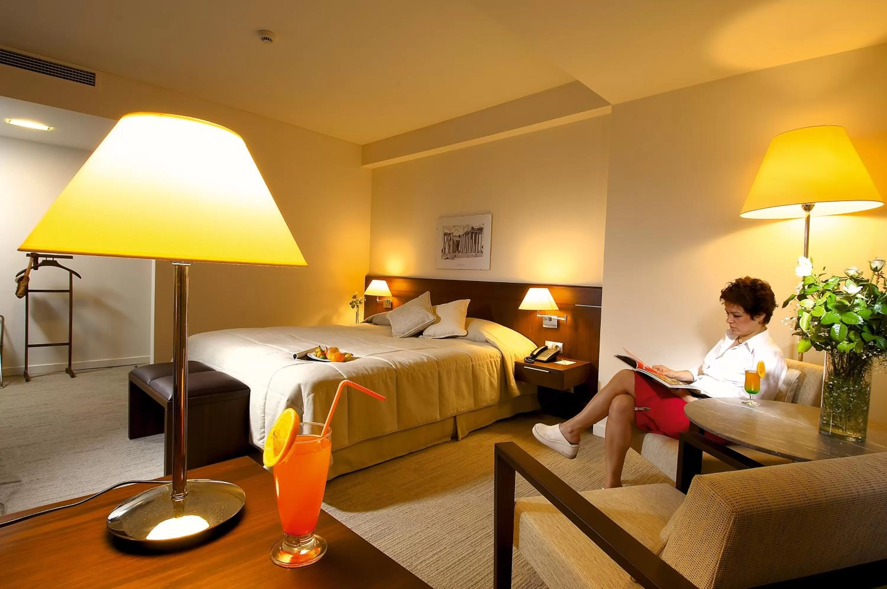 TV and multimedia, Bed in Ontur Izmir Otel