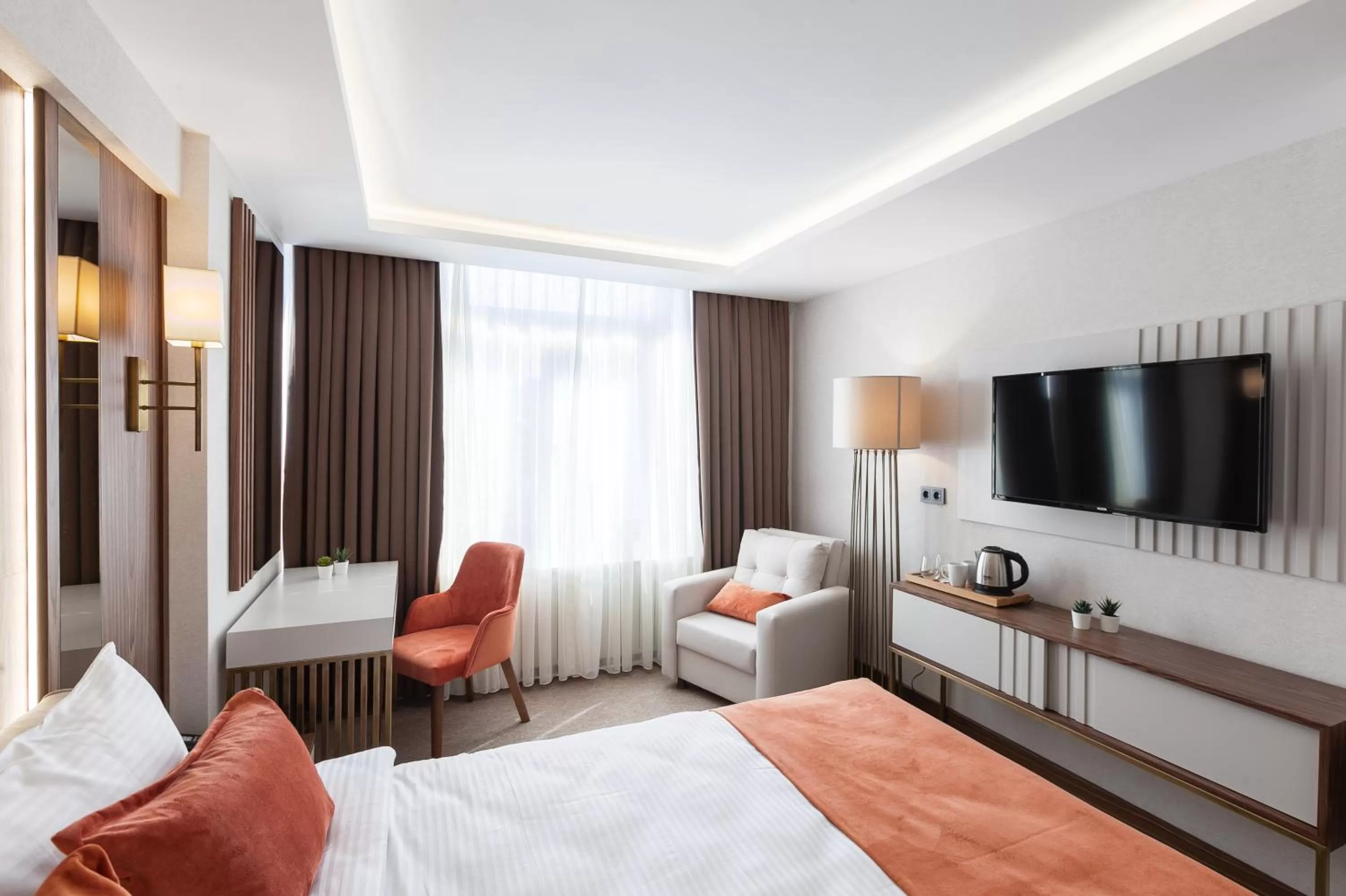 TV and multimedia, Bed in Sherry Suites Karaköy