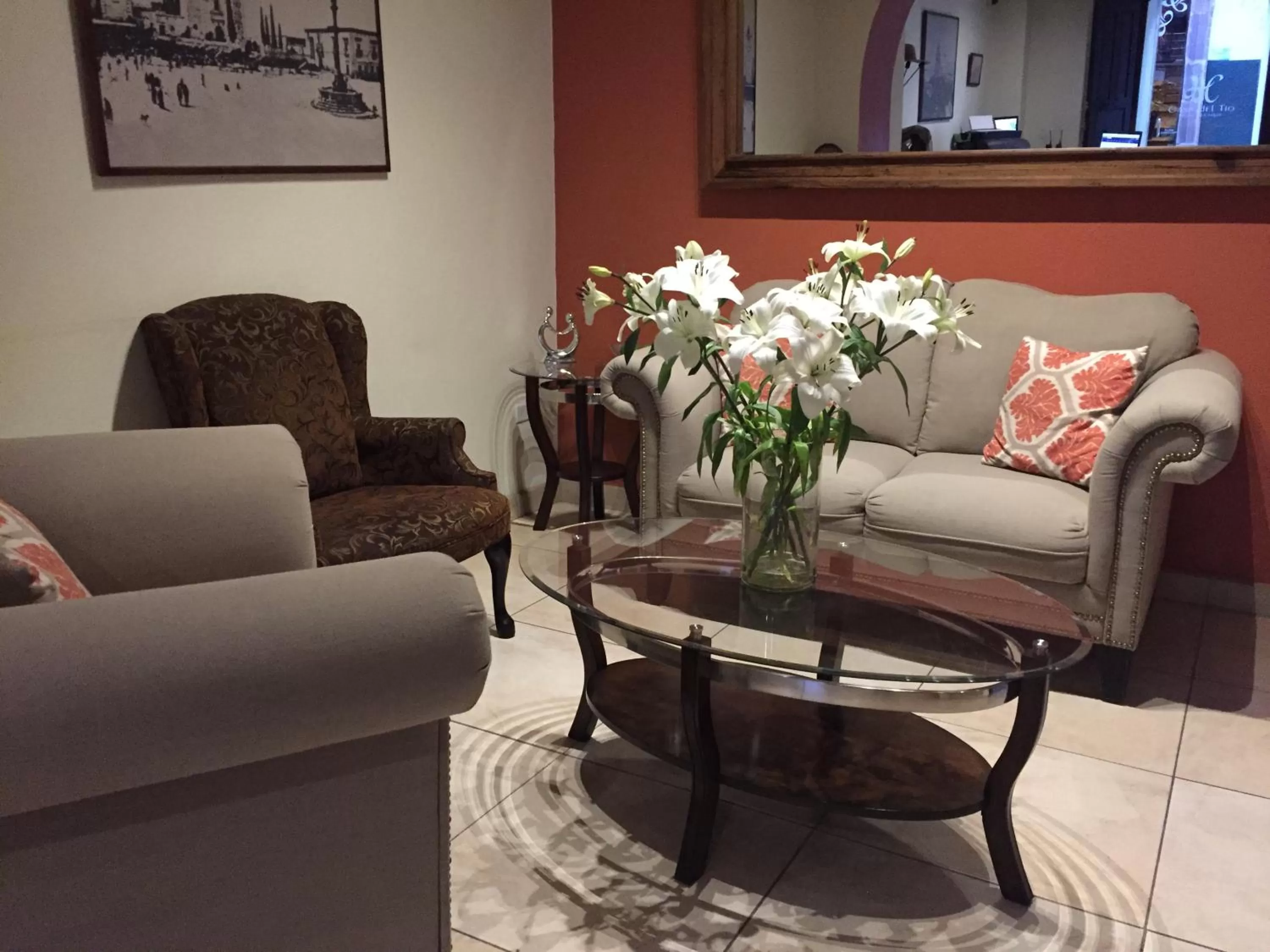 Living room in Casa del Tio Hotel Boutique