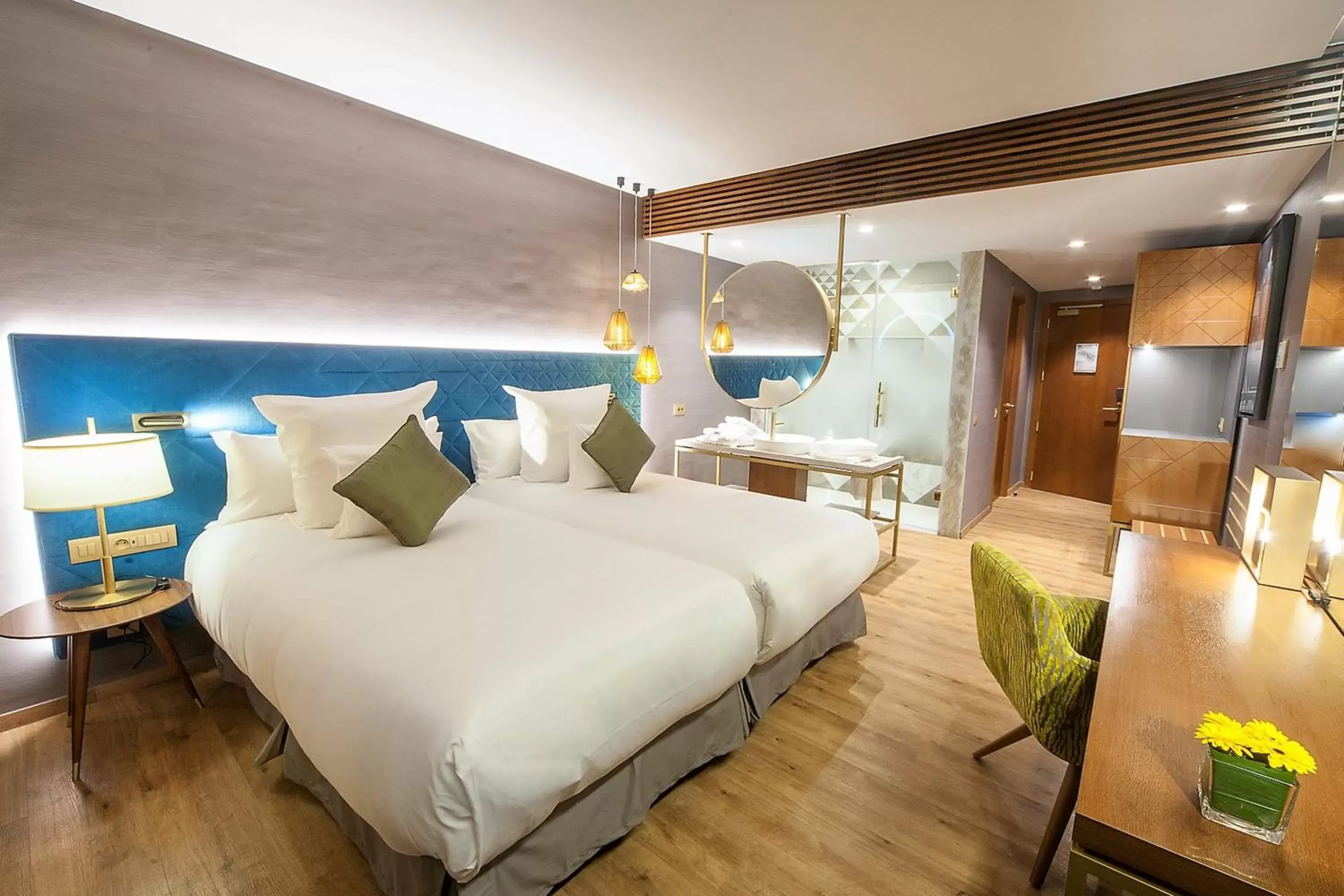 Deluxe Double Room (2 Adults + 1 Child) in Barceló Anfa Casablanca Deluxe Double Room (2 Adults + 1 Child) in Barceló Anfa Casablanca