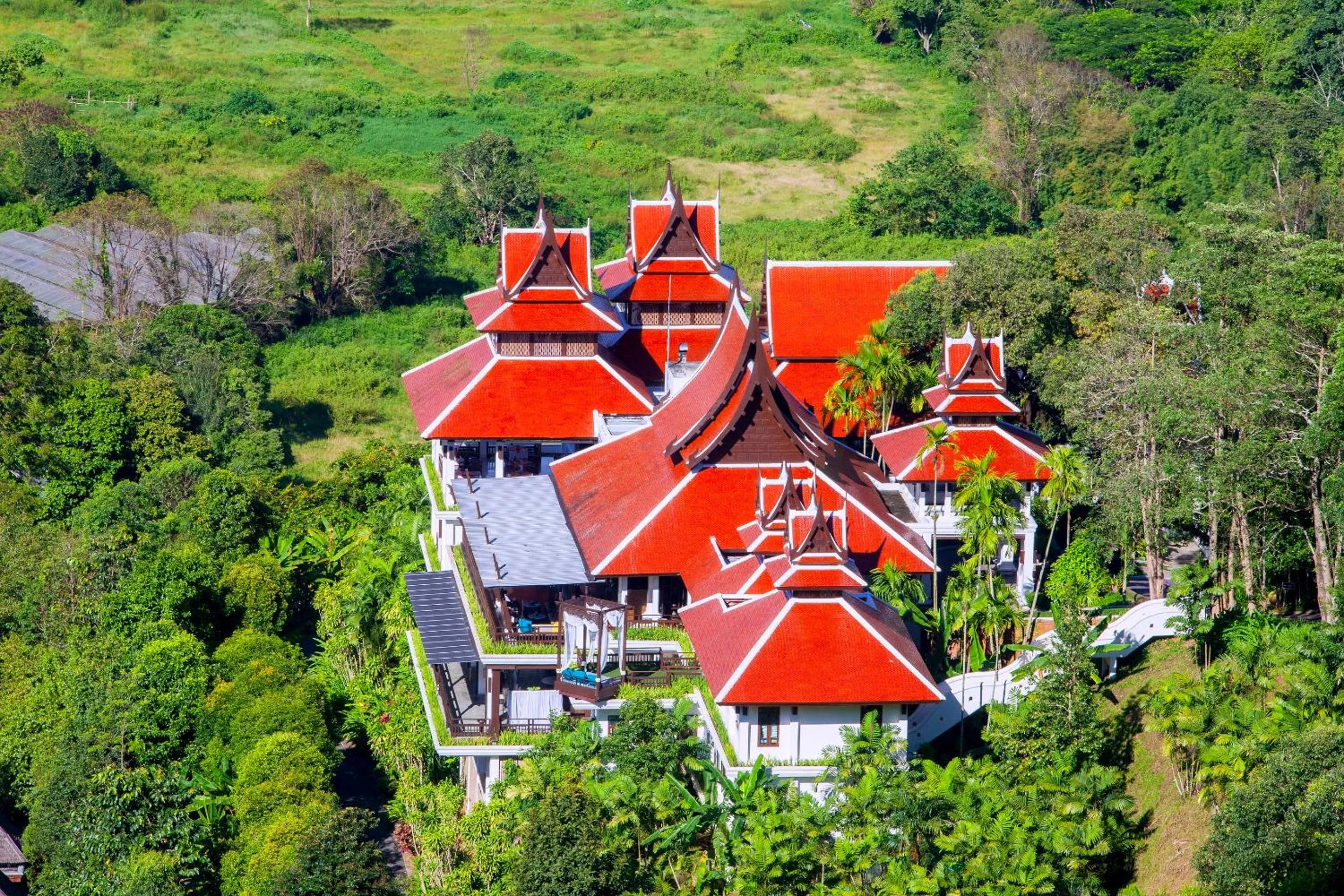 Bird's eye view in Panviman Chiang Mai Spa Resort