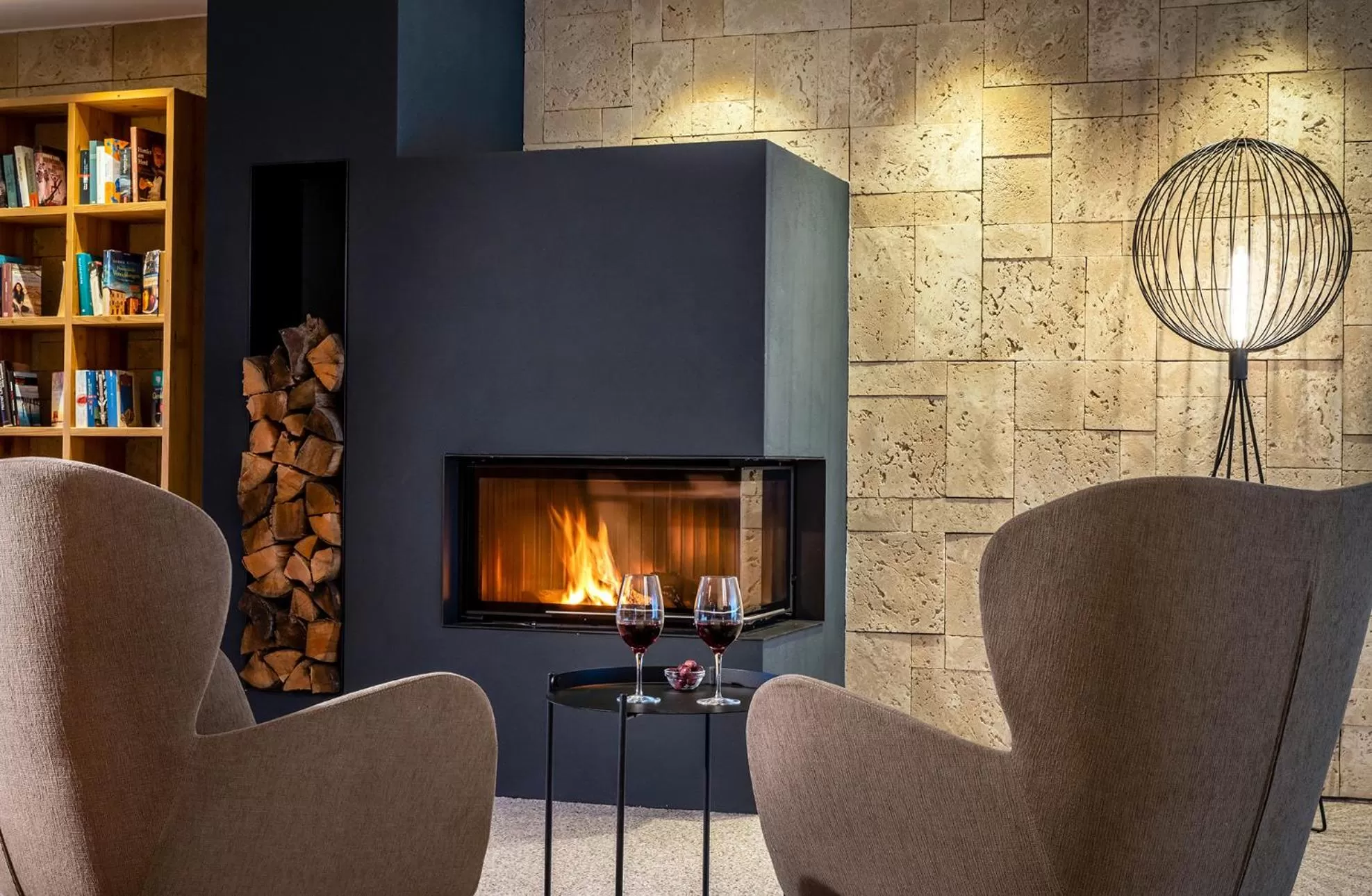 Communal lounge/ TV room in Landhaus Tanner