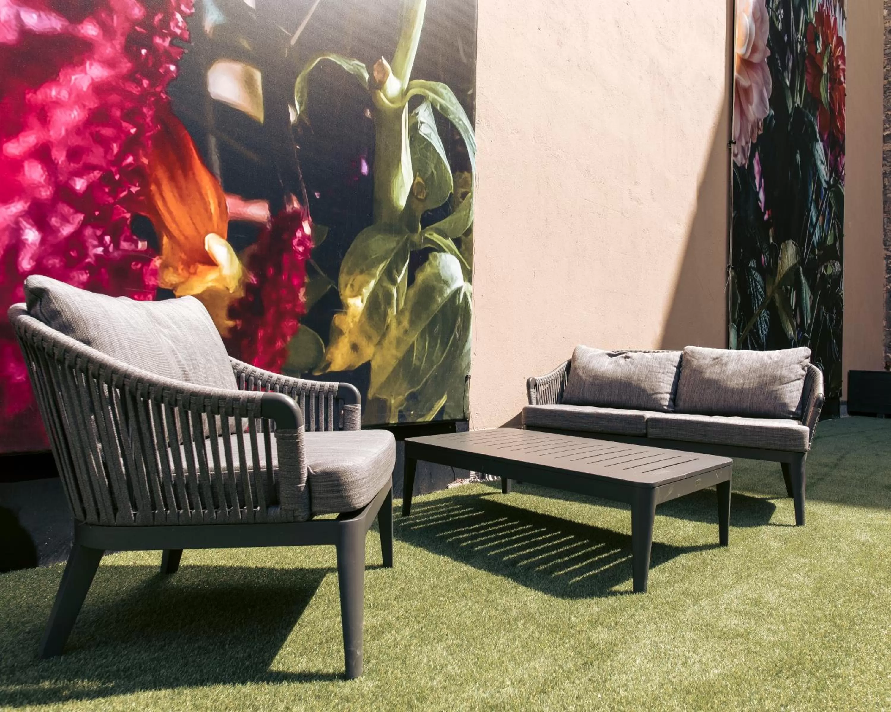 Garden in Hôtel Alfred Sommier