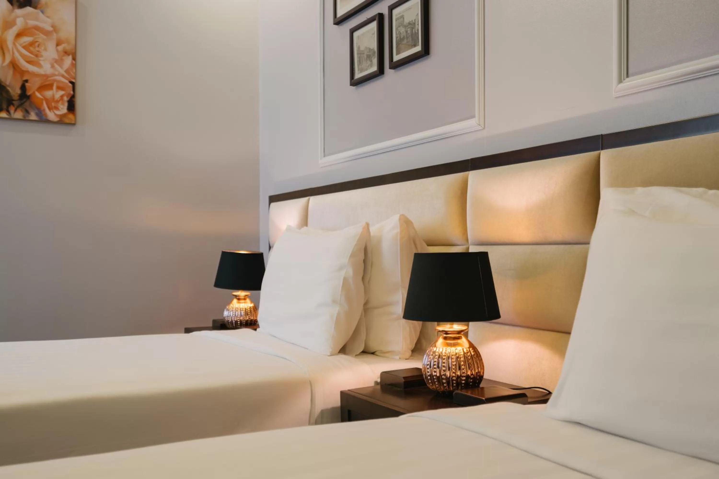 Bed in La Palm Hotel