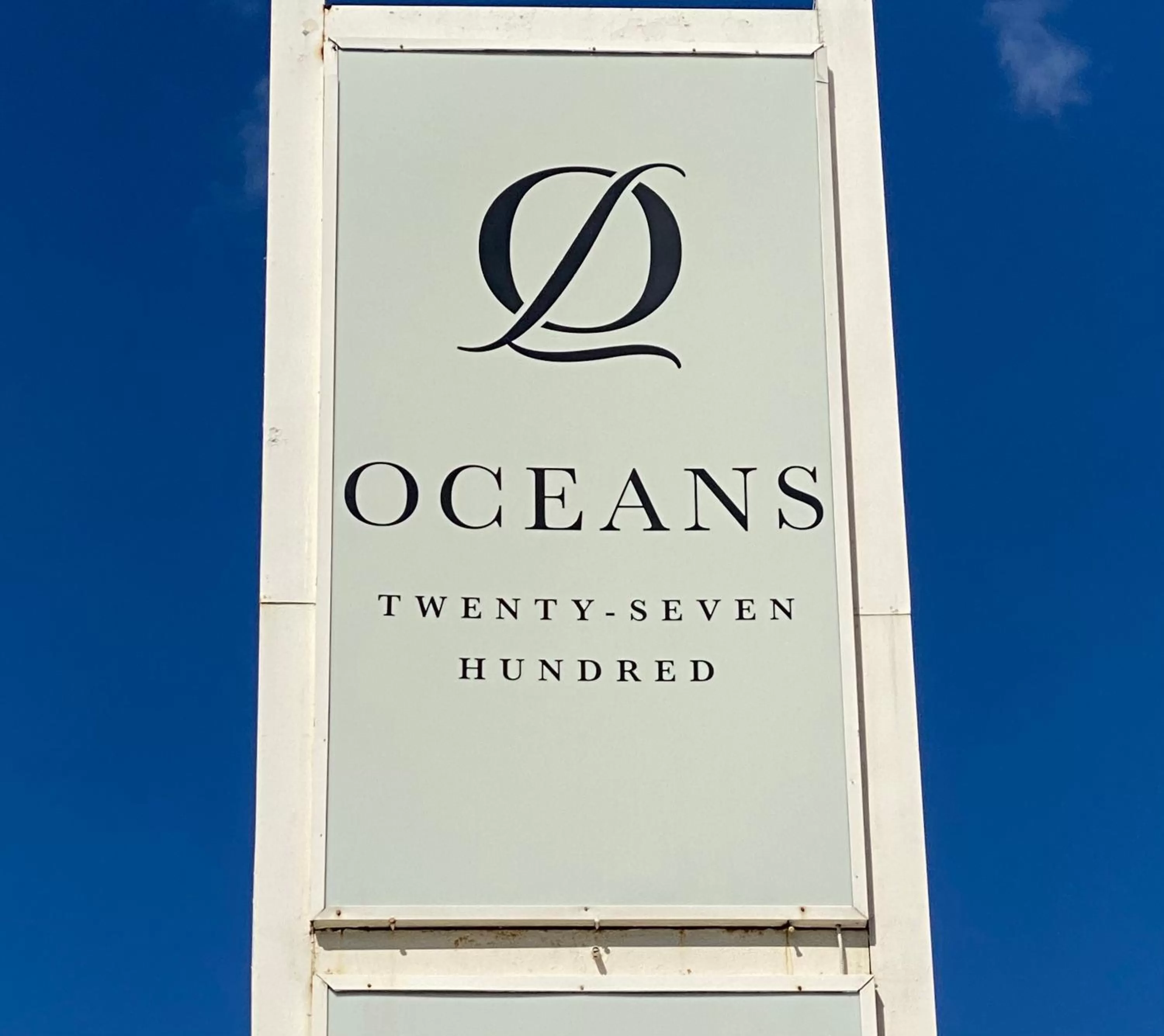Logo/Certificate/Sign in Oceans 2700