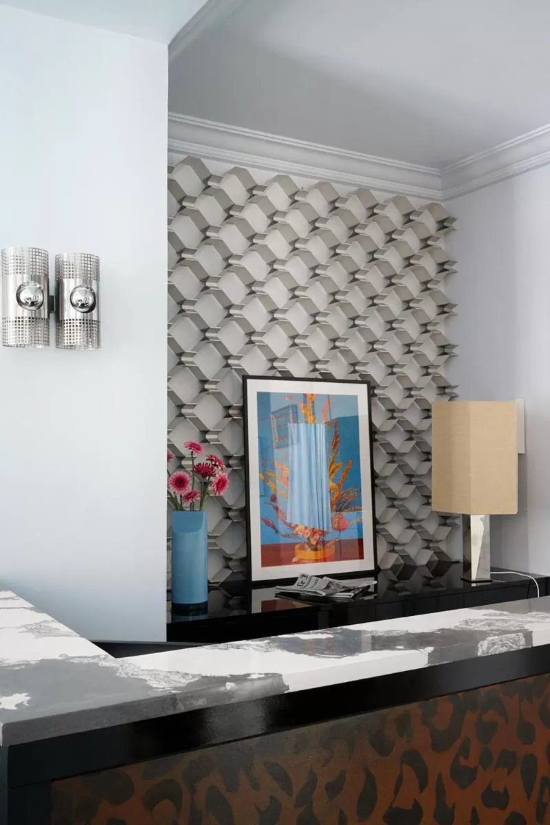 Lobby or reception in Hôtel Beauregard